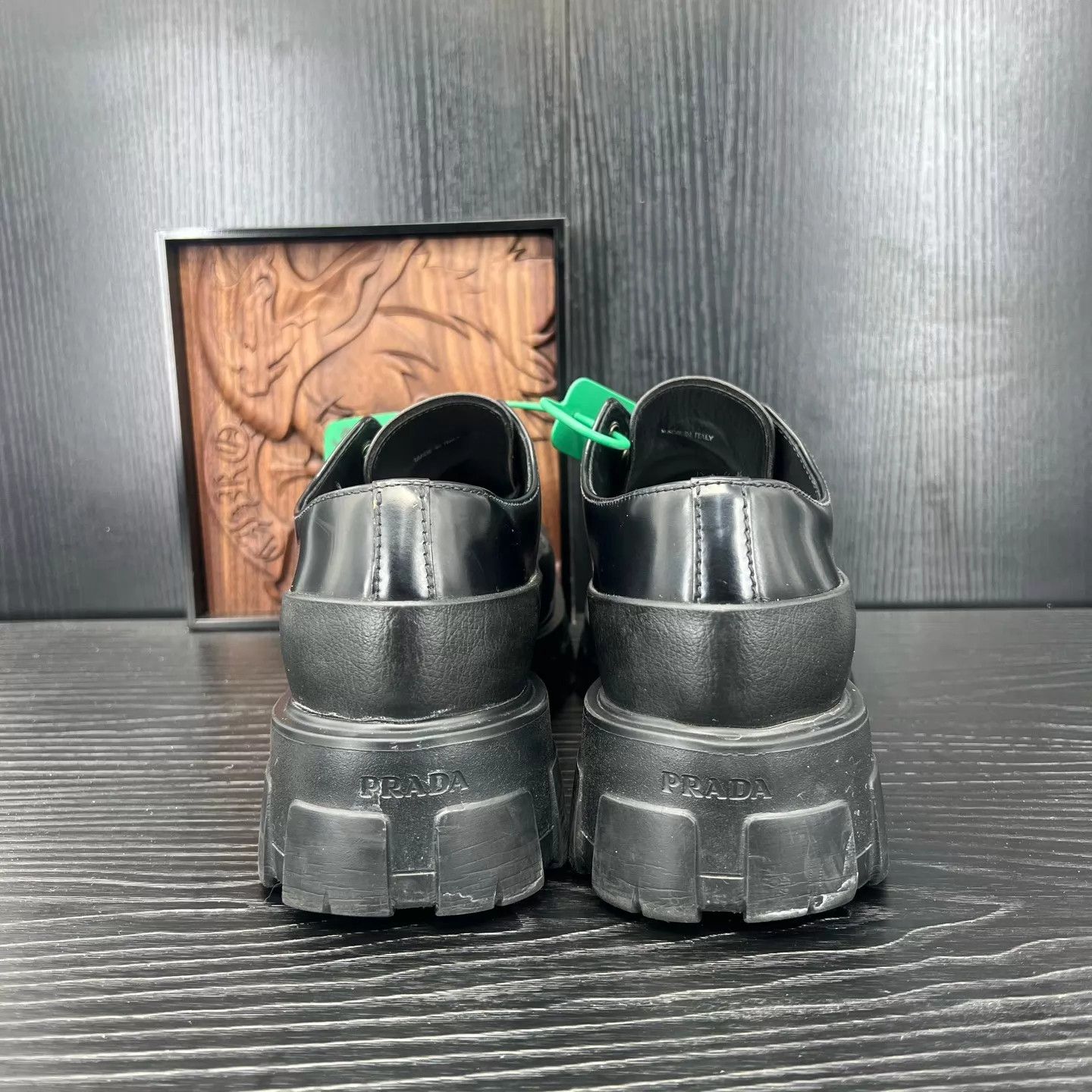 Prada PRADA suede derbys black size 7/41 mint boxed Size US 8 / EU 41 - 5 Thumbnail