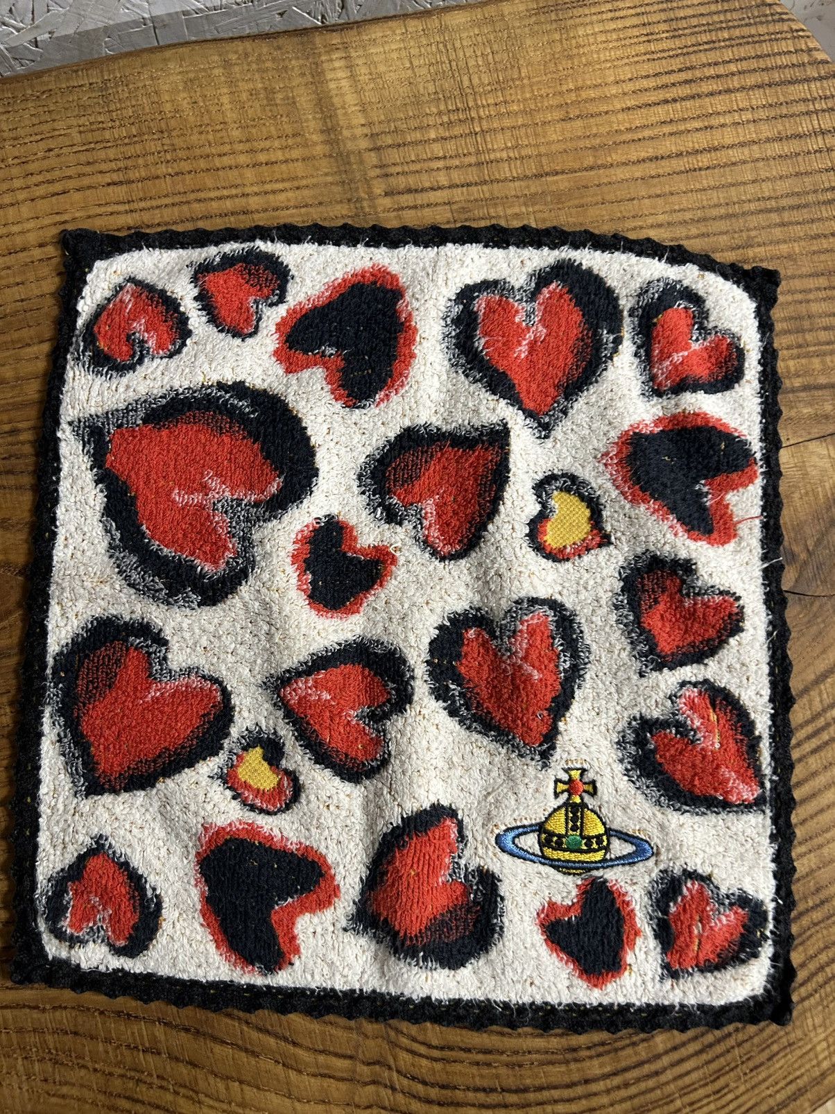 Vivienne Westwood BNWT Vivienne Westwood Floral Mini Hand Towel Handkerchief Size ONE SIZE - 11 Thumbnail