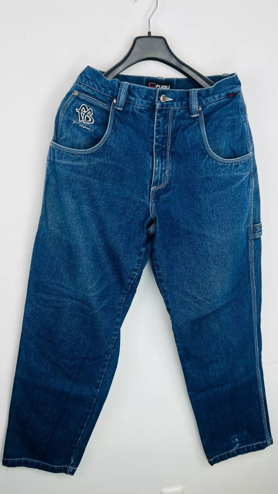 Fubu FUBU jeans, blue vintage baggy jeans 90s 32 Size US 32 / EU 48 - 5 Thumbnail