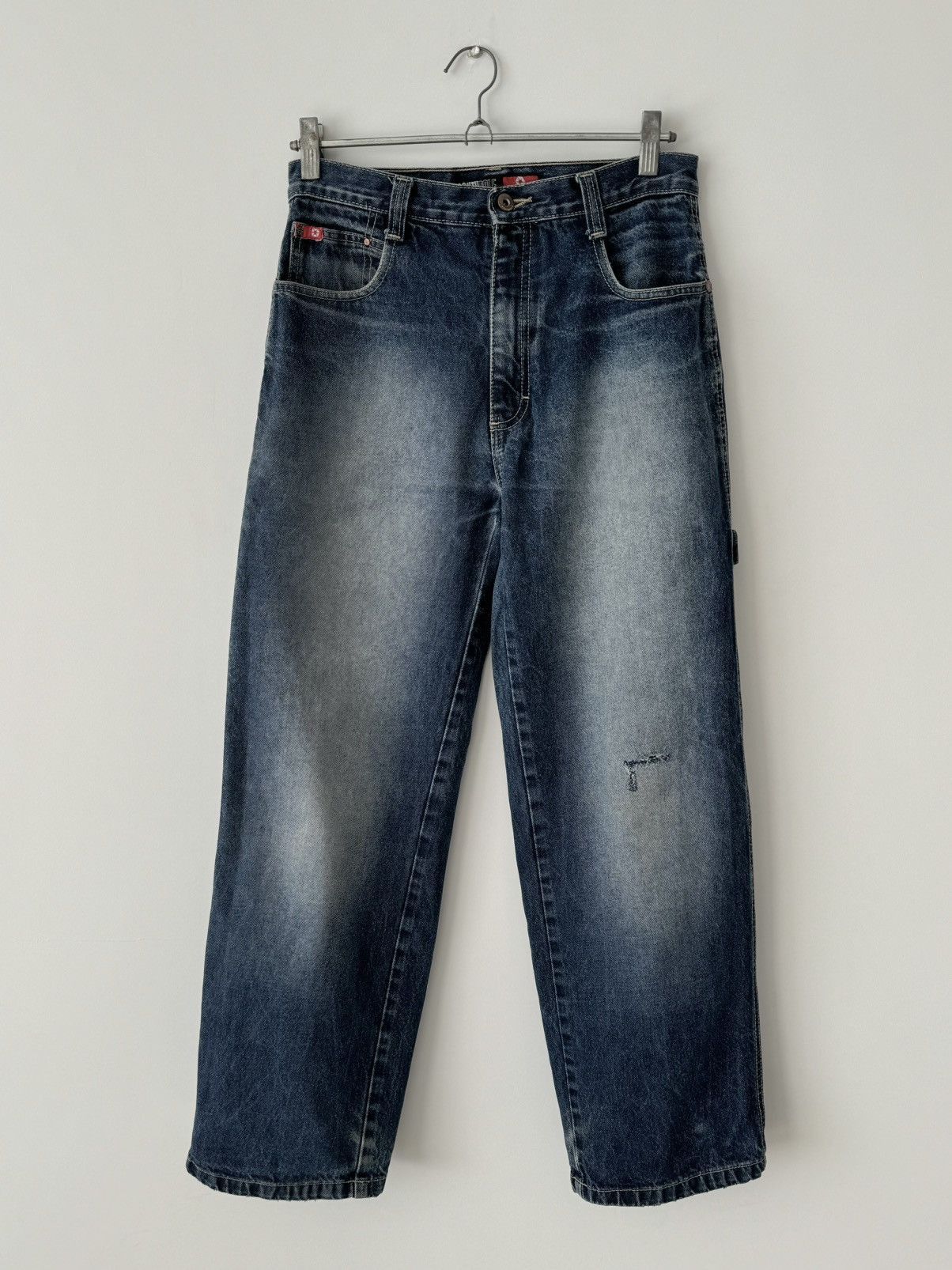 Southpole × Vintage Vintage Y2K Southpole Women's Carpenter Skate Jeans Pants Size 34" / US 12 / IT 48 - 7 Thumbnail