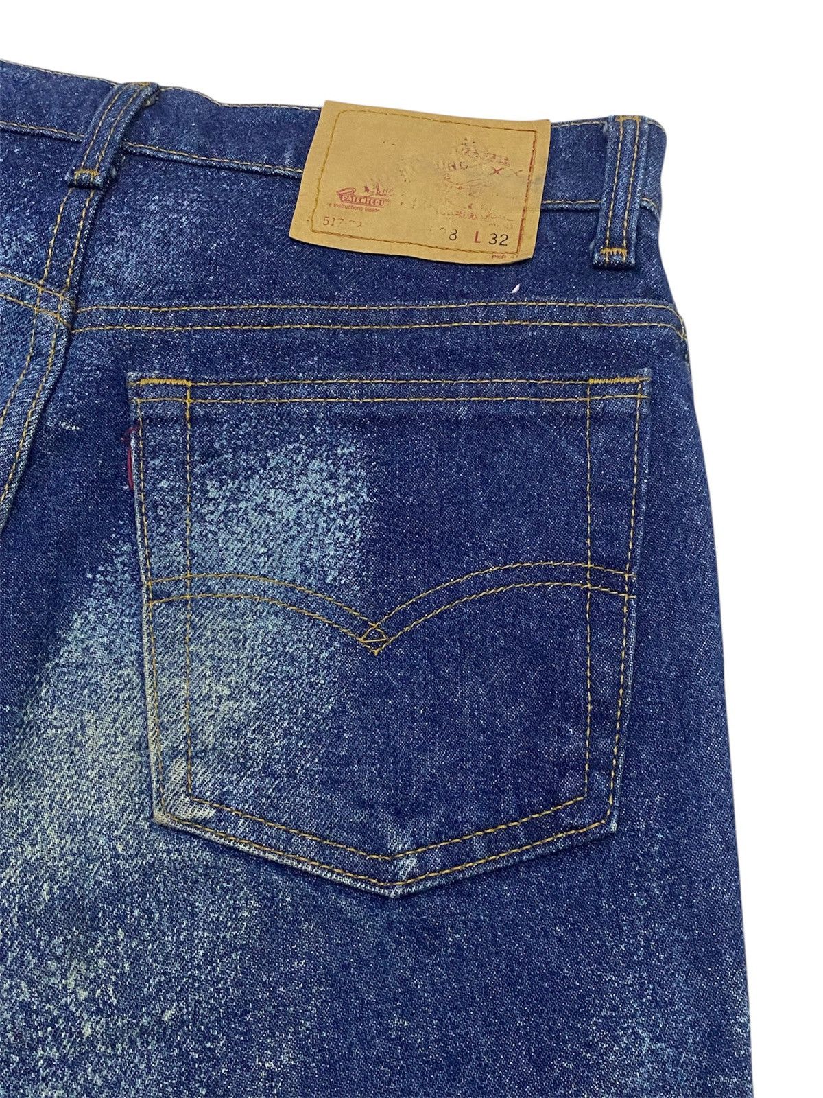 Levi's Vintage 80s Levi’s Galactic Wash Distressed Denim Pants Size US 28 / EU 44 - 8 Thumbnail