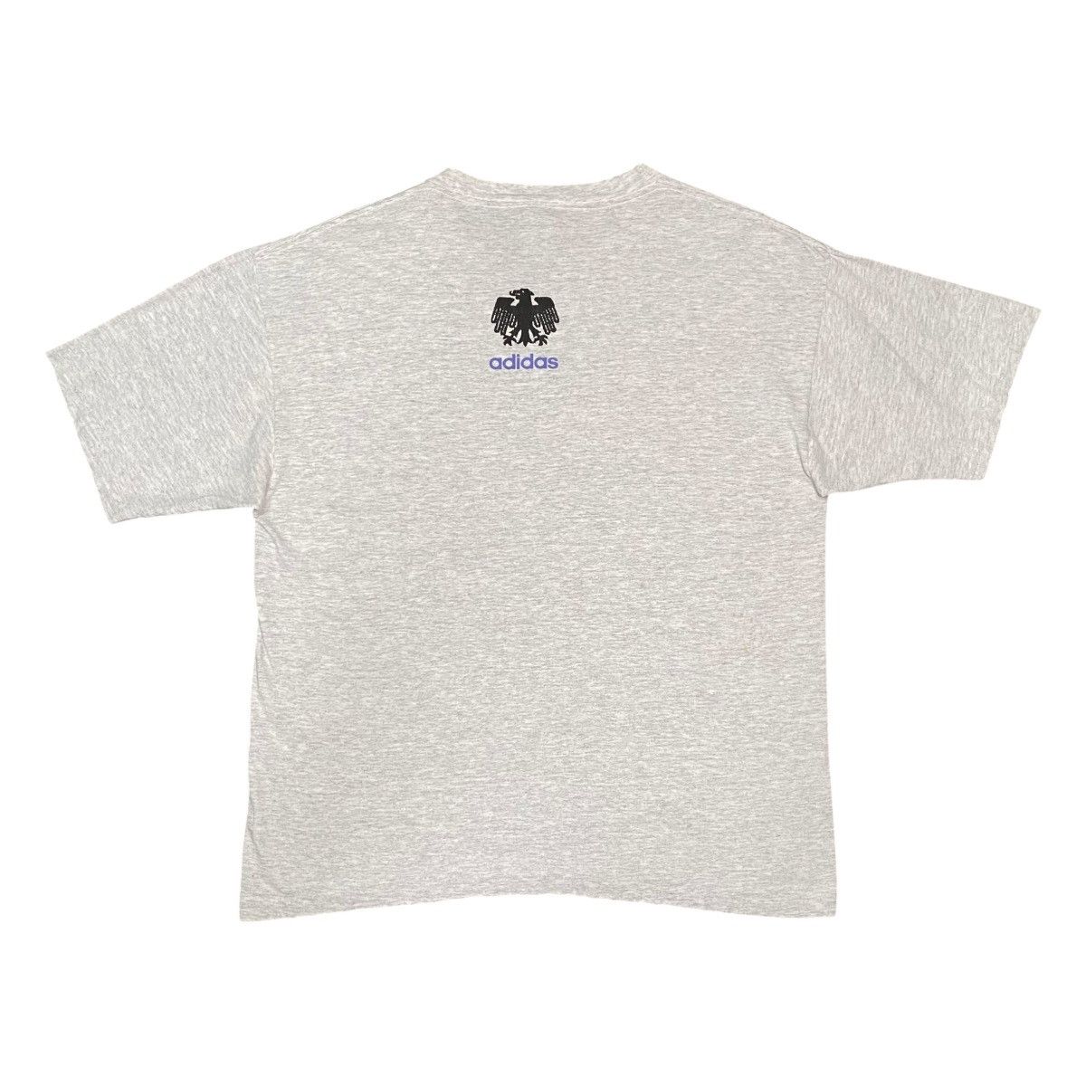 Adidas Vintage Adidas Germany Deutscher Fussball T Shirt Size US L / EU 52-54 / 3 - 2 Thumbnail