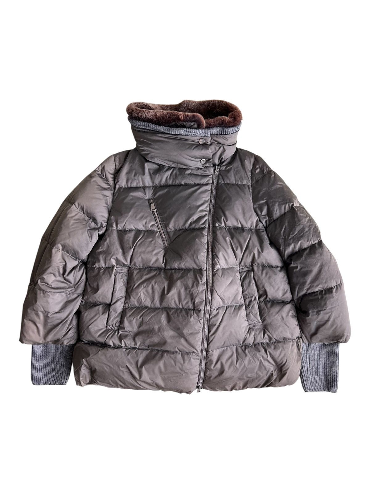 Duvetica MABRUN 🇮🇹 Moncler Genius 🐇 Fur APCLPS Lightweight Down Jacket Size M / US 6-8 / IT 42-44 - 3 Thumbnail