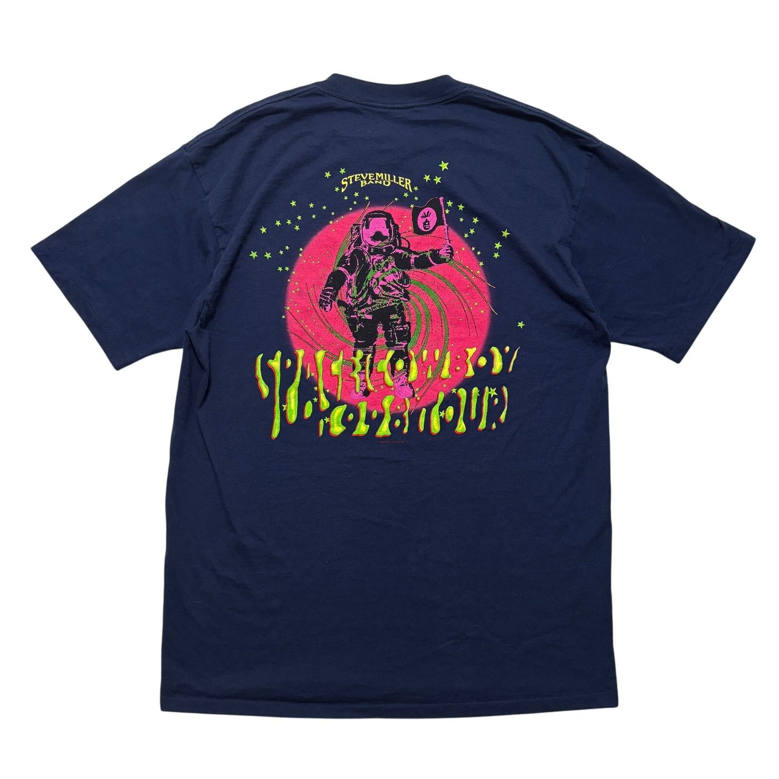 Other VTG 90s Steve Miller Space Cowboy 1998 Tour T-Shirt Navy XL Size US XL / EU 56 / 4 - 2 Thumbnail