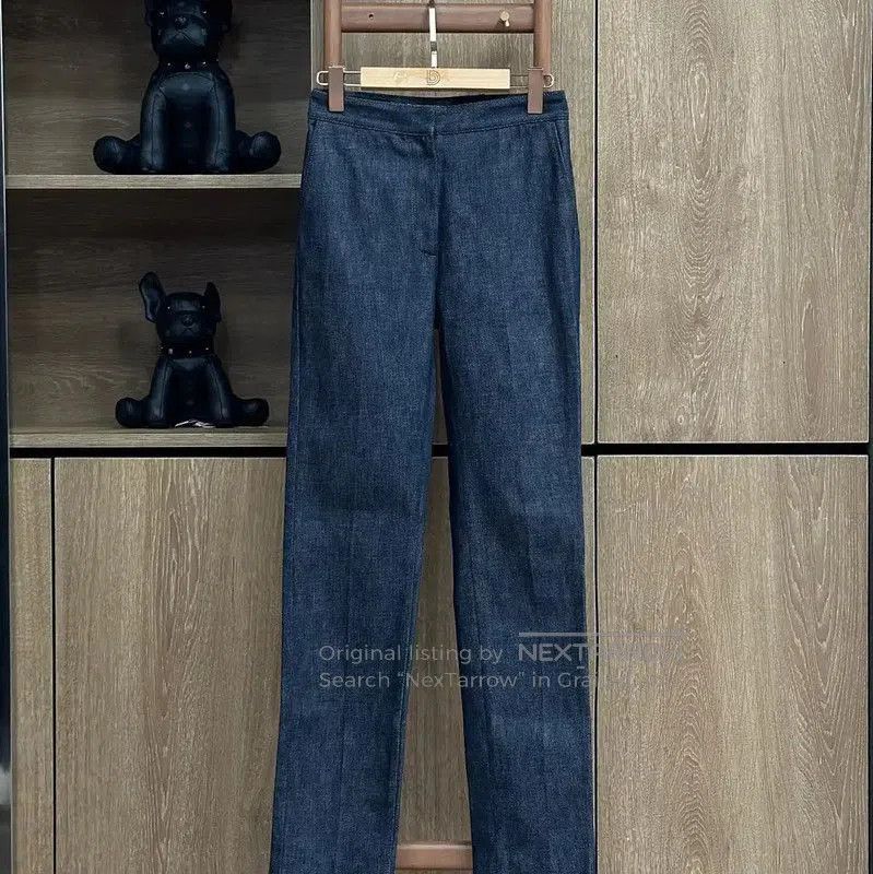Burberry Burberry Deep Blue Cotton Women's Jeans. Size 23" - 1 Thumbnail