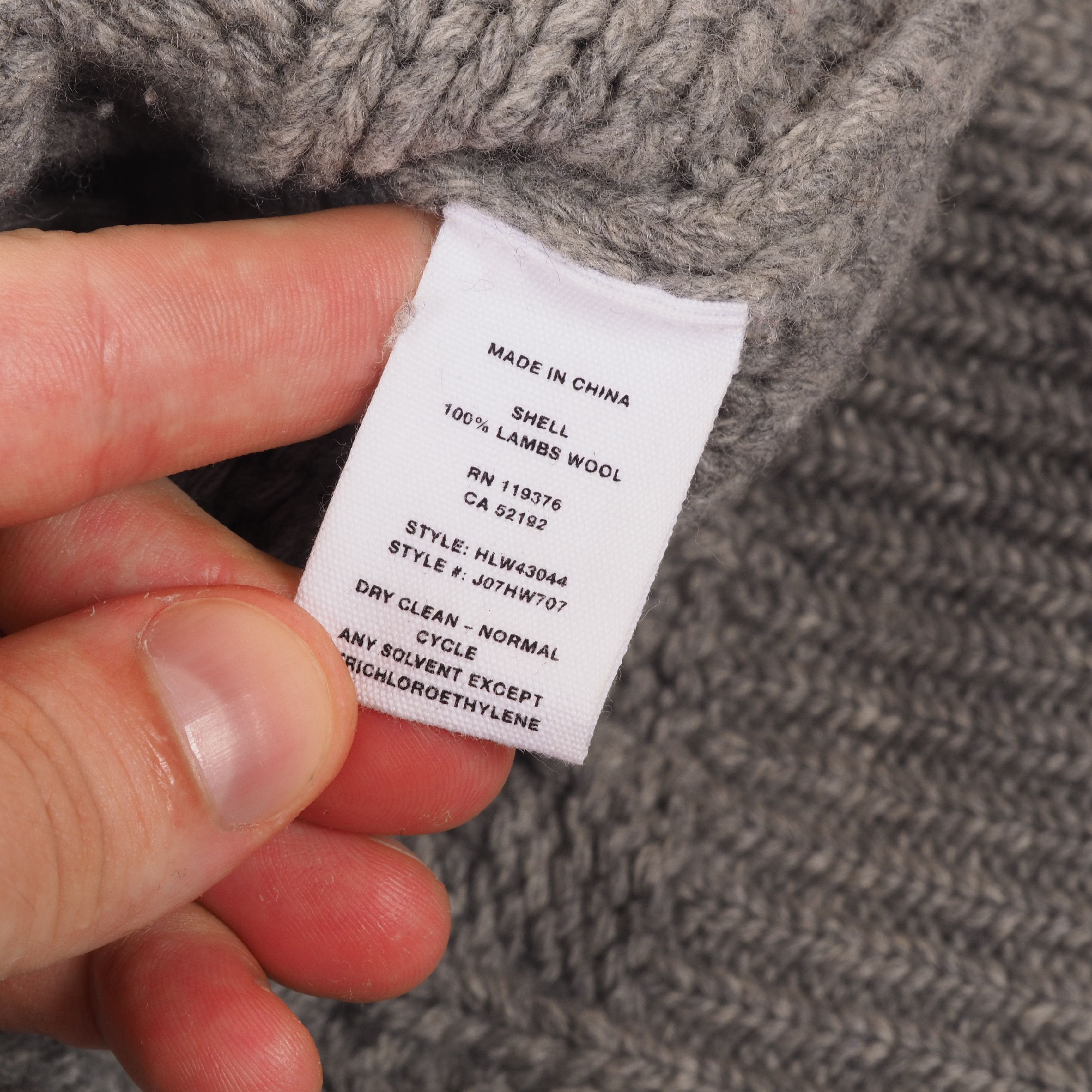 Helmut Lang Helmut Lang Vintage Cable Knit Wool Sweater Gray Size XS / US 0-2 / IT 36-38 - 5 Thumbnail