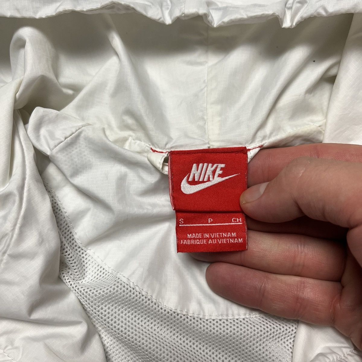 Nike × Vintage 90’s vintage Nike Nylon y2k windbreaker jacket Size S / US 4 / IT 40 - 7 Thumbnail