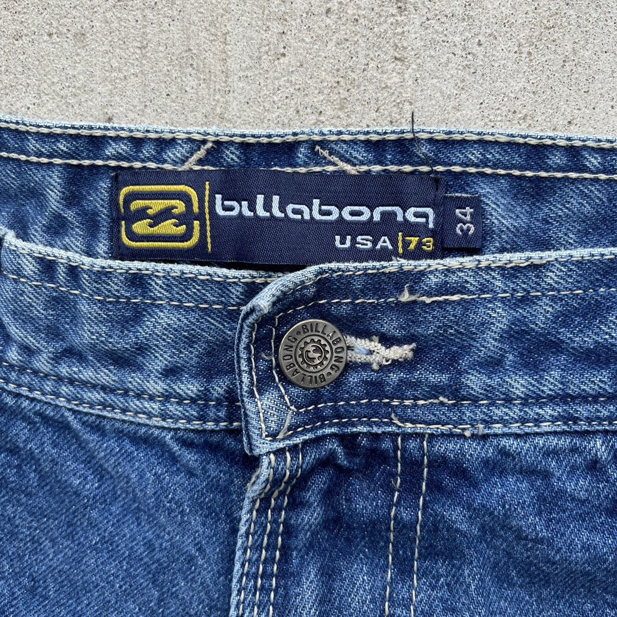 JNCO Vintage Billabong Jeans Baggy Jnco Style Size US 34 / EU 50 - 8 Thumbnail