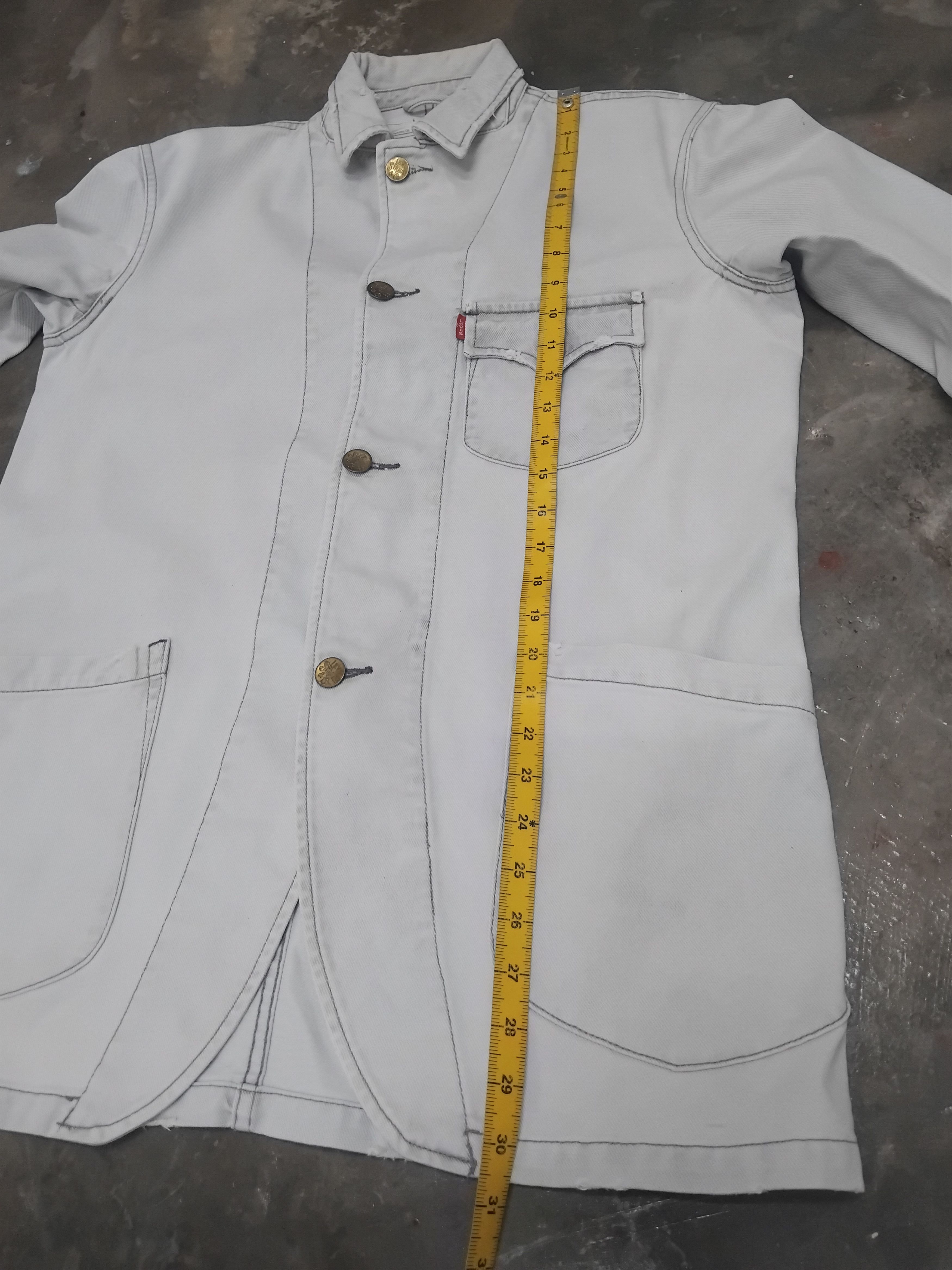 Levi's Vintage levis stonewash chore jacket Size US L / EU 52-54 / 3 - 9 Thumbnail