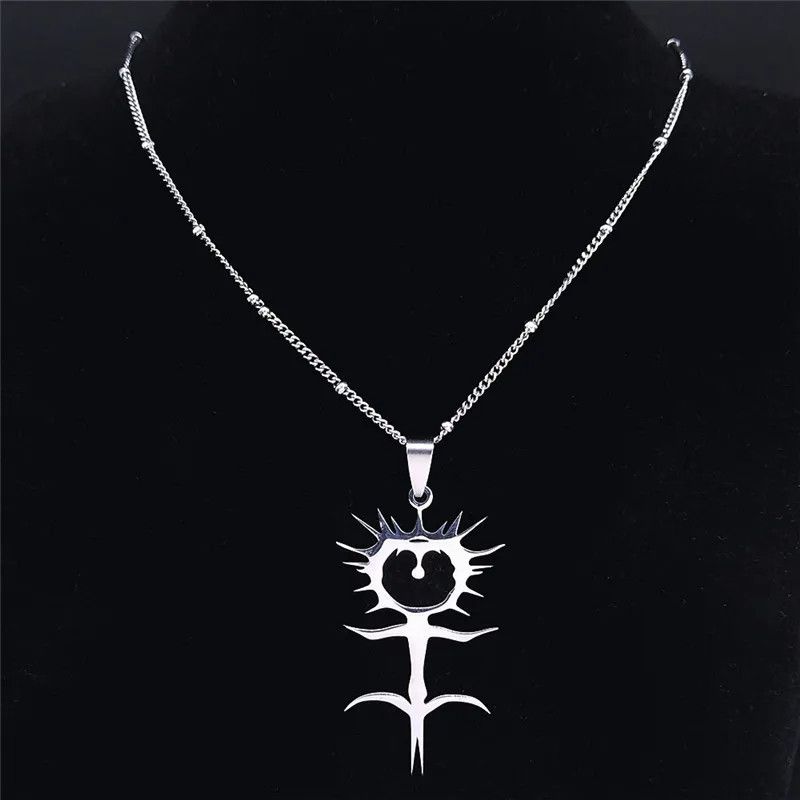 Jewelry Ghostemane Pendant Necklace Emblem Talisman Size ONE SIZE - 2 Thumbnail