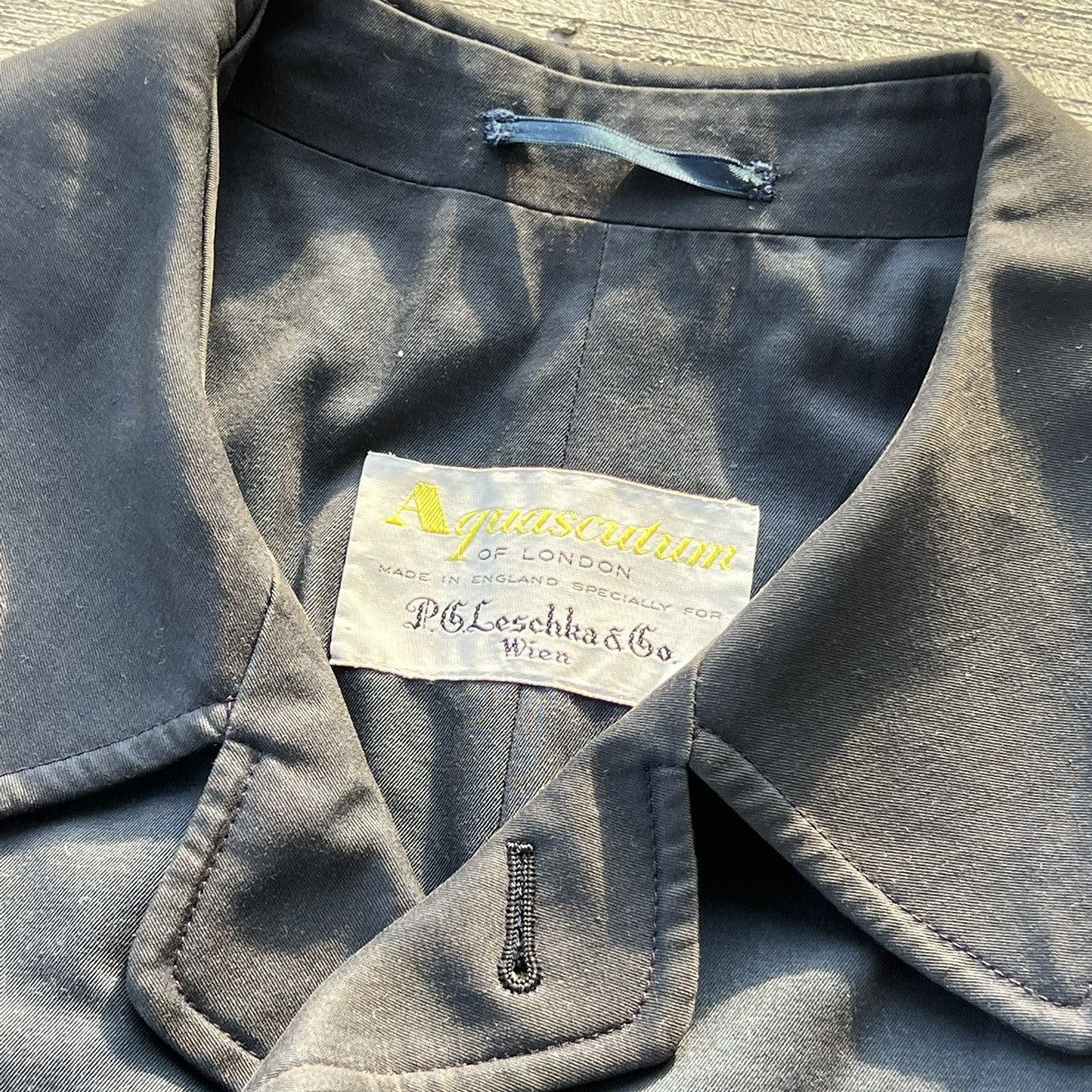 Aquascutum × Vintage Aquascutum for P.G Leschka&Co Wien Vintage Coat Jaclet Size US XL / EU 56 / 4 - 4 Thumbnail