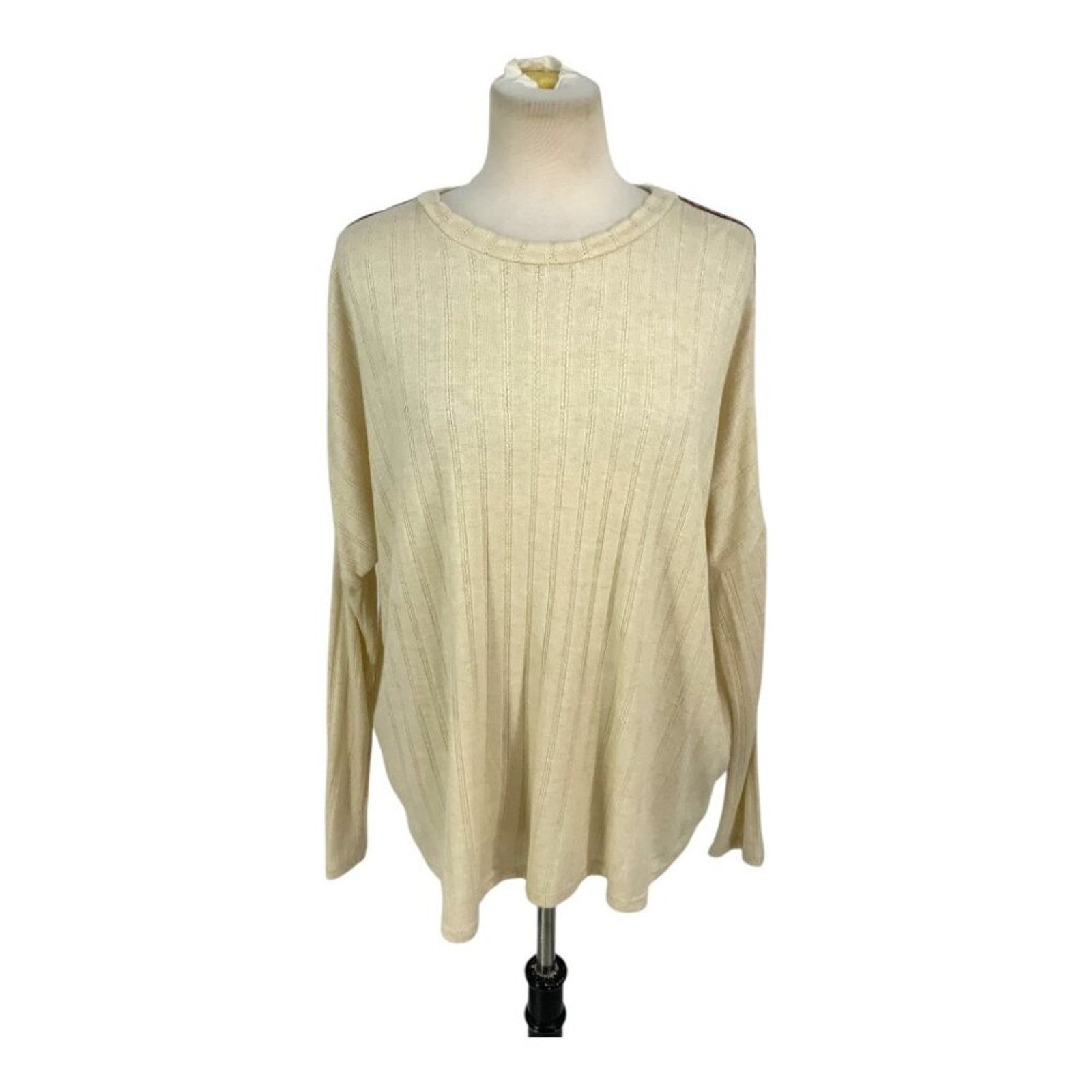 Other BlueGrey Woven Trim Dolman Top Sz Small Medium NWOT $88 MSRP Size M / US 6-8 / IT 42-44 - 2 Thumbnail