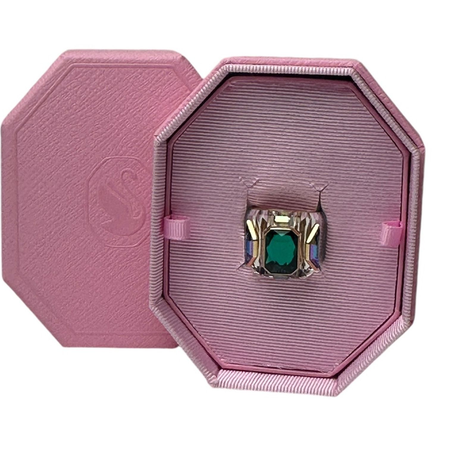 Swarovski Swarovski Chroma cocktail ring Green, EUR 58 USA 8 Size ONE SIZE - 10 Thumbnail