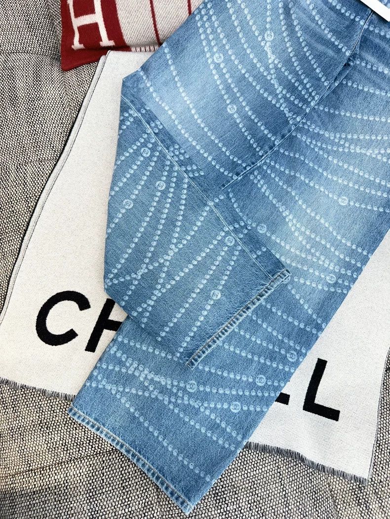 Chanel Chanel 25P popular pearl medium blue jeans Size 24" / US 00 / IT 34 - 4 Thumbnail