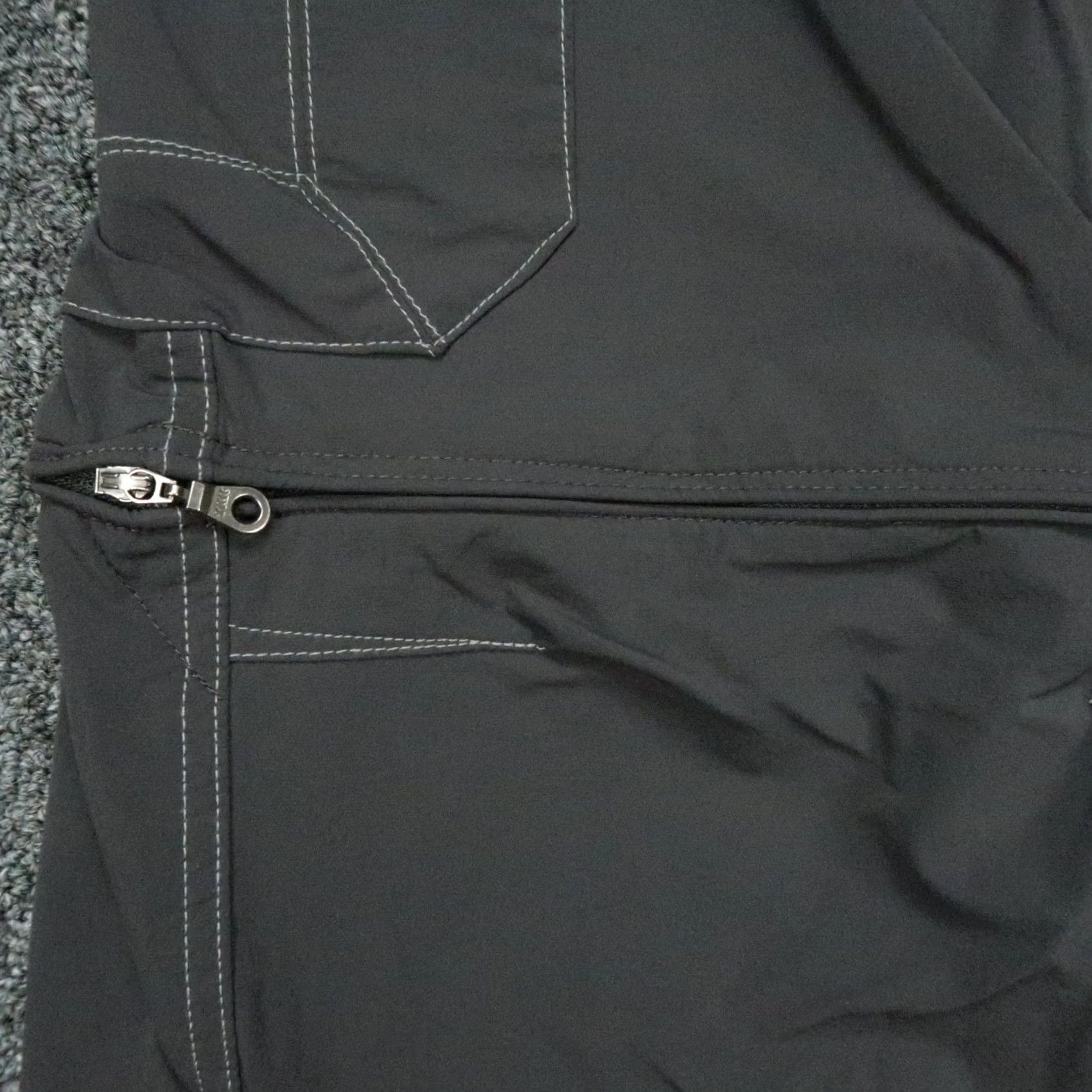 Vintage Kuhl Pants Mens Gray 32x32 Cargo Outdoor Hiking Trouser Stealth Convertible Size US 32 / EU 48 - 4 Thumbnail