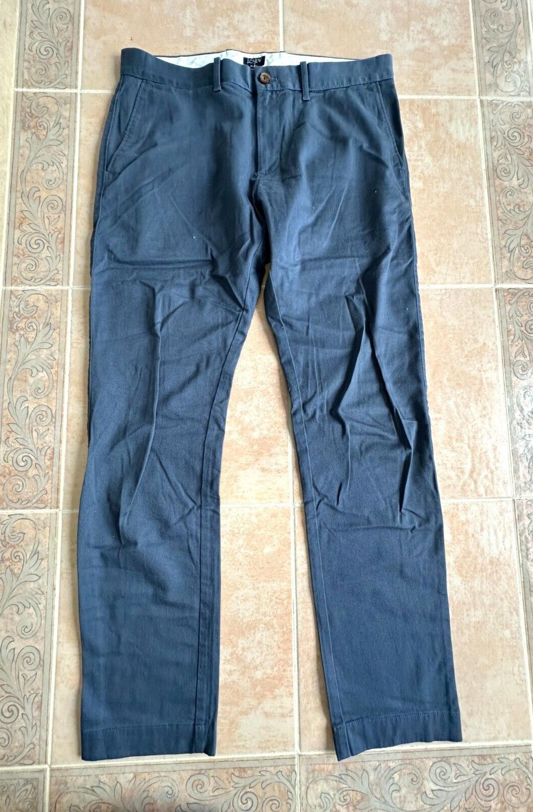 J.Crew J. Crew Flex Blue Pants Slim Men size 33 x 32 Size US 33 - 1 Thumbnail