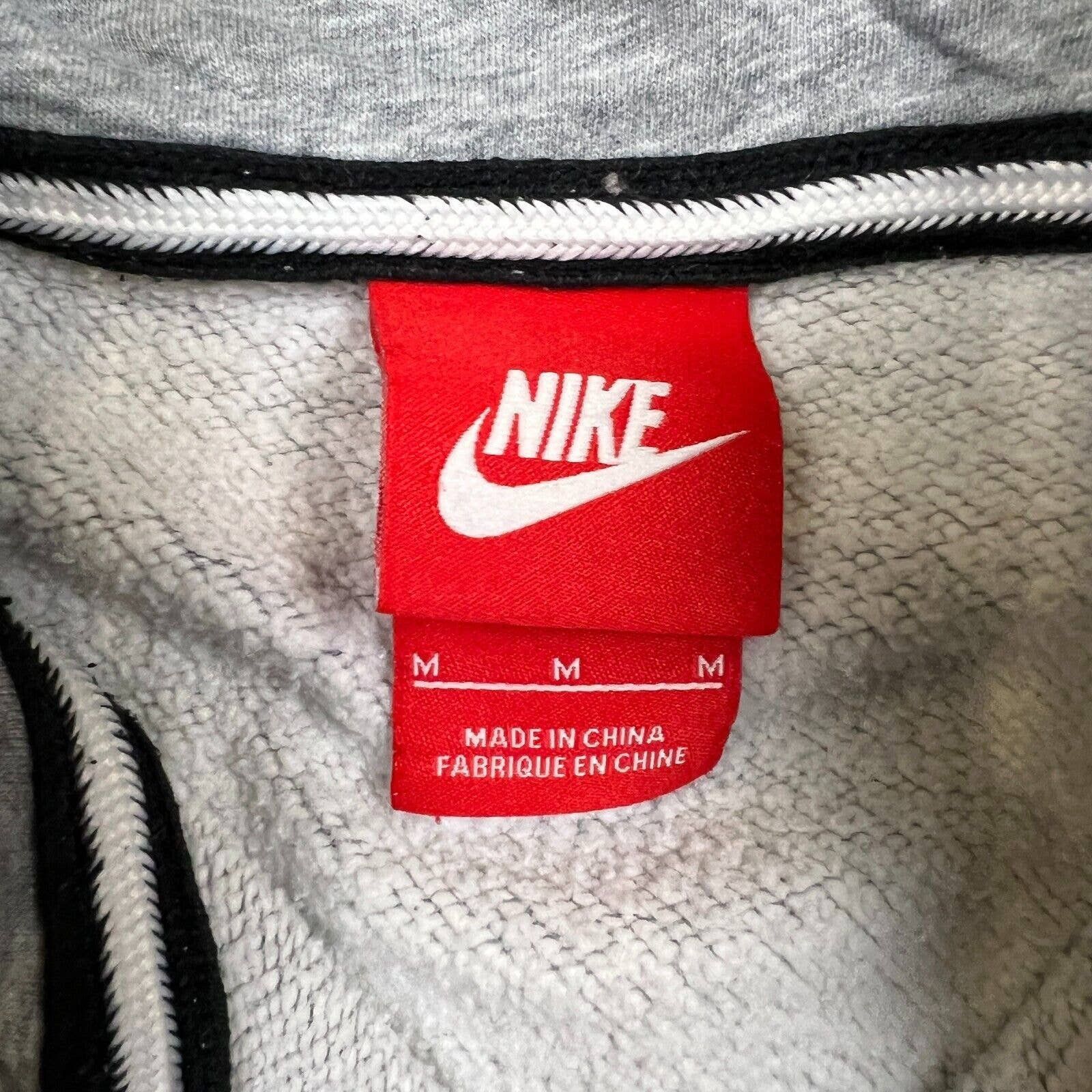 Nike Nike Sportswear Hoodie Medium Tech Fleece Swoosh Full Zip Size US M / EU 48-50 / 2 - 5 Thumbnail