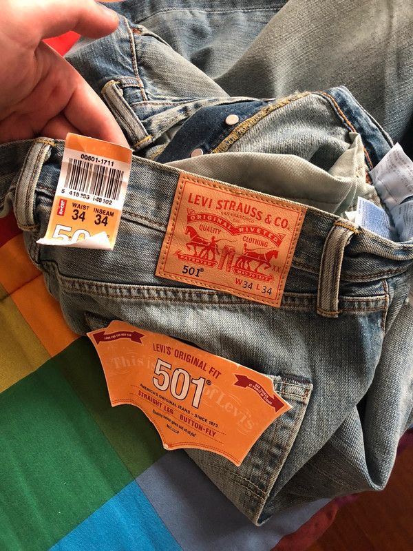 Levi's NWT Levi’s 501 Jeans Size US 32 / EU 48 - 2 Thumbnail
