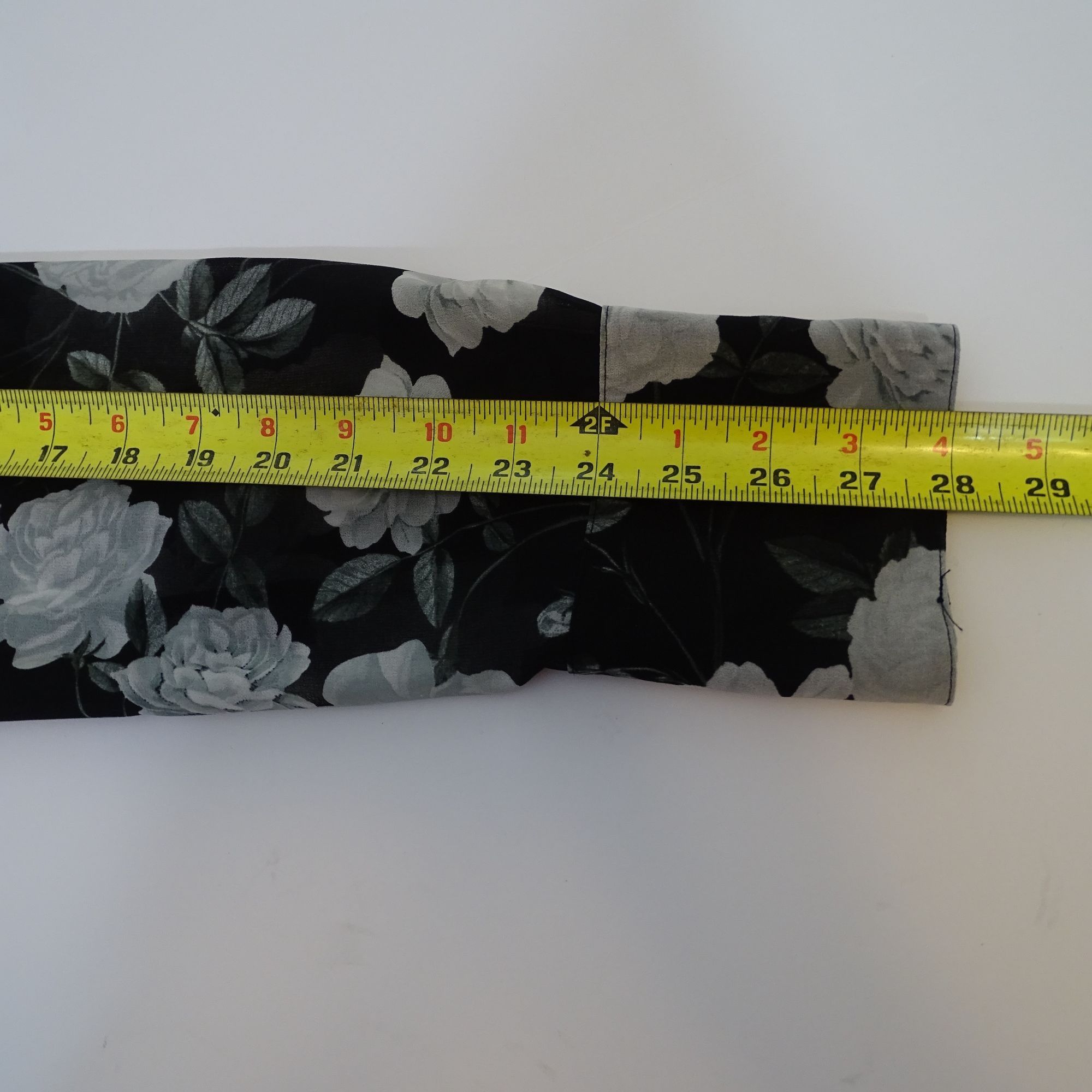 Karl Lagerfeld Karl Lagerfeld Women Black Floral Long Sleeve Blouse Size M Size M / US 6-8 / IT 42-44 - 13 Thumbnail