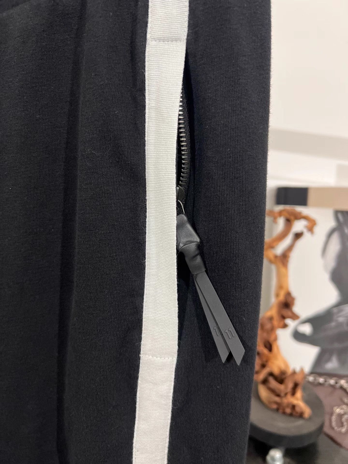 11 By Boris Bidjan Saberi 11by BBS Embroidered Logo Tape Joggers K35 Size US 33 - 4 Thumbnail