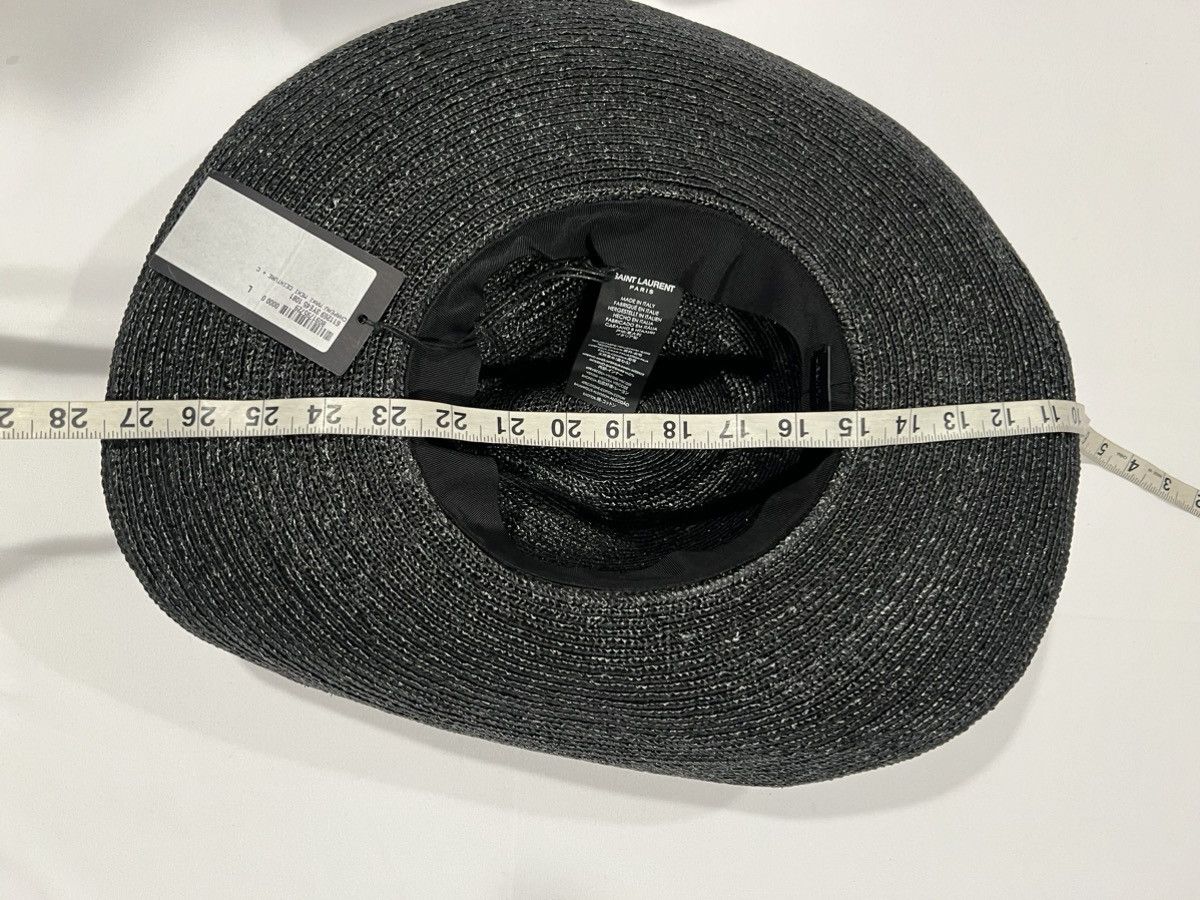 Saint Laurent Paris Saint Laurent straw hat. 58/L Size ONE SIZE - 8 Thumbnail