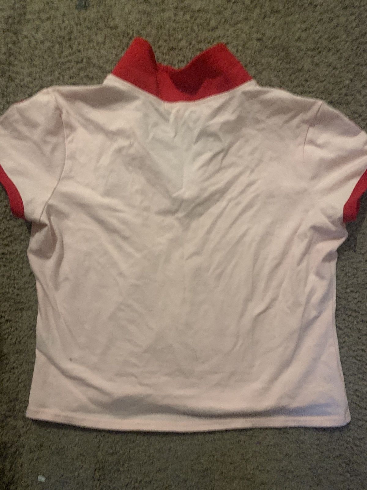 Other Orange Kiss Baby Tee Cropped Size L / US 10 / IT 46 - 2 Thumbnail