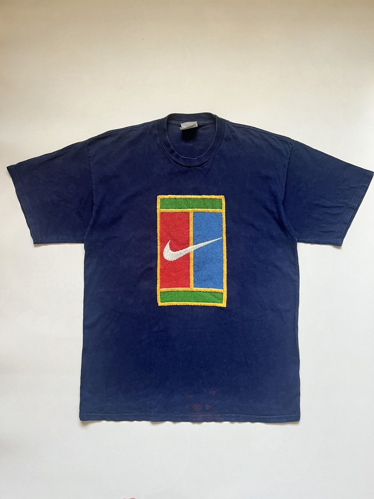 Nike Vintage 90's Nike Challenge Court Size US L / EU 52-54 / 3 - 1 Thumbnail