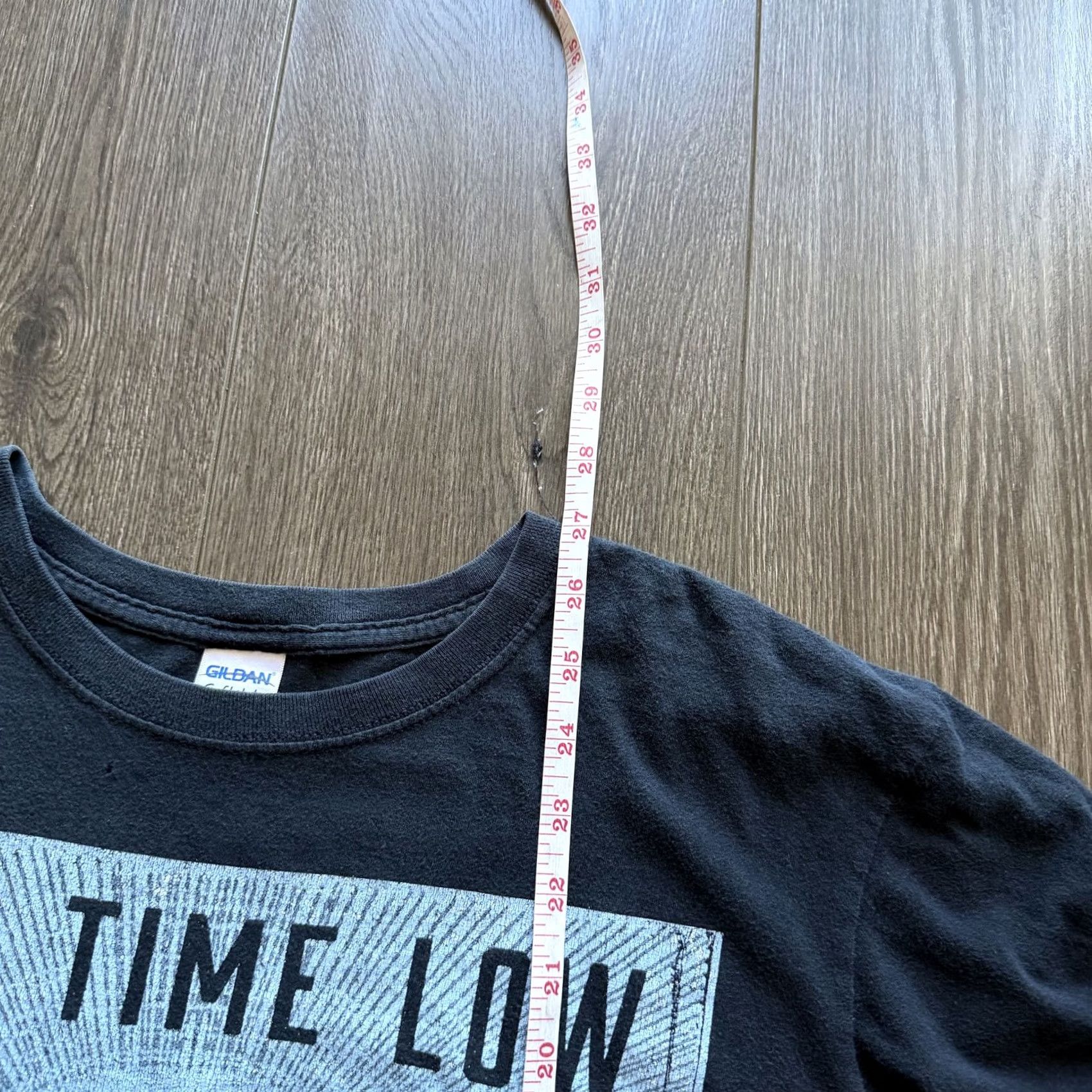 Gildan Y2K Emo Band Tee All Time Low Shirt Mens Large Black Graphic T-Shirt Size US L / EU 52-54 / 3 - 8 Thumbnail