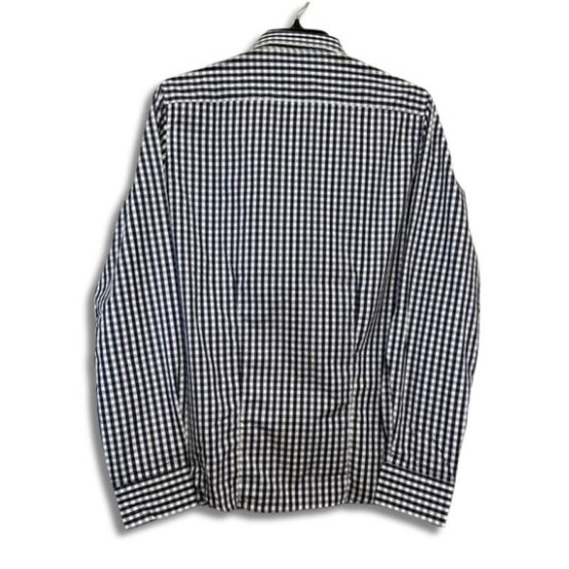 Other Pennington & Bailes Shirt Gingham Check Button-Up Blue M NWT Size US M / EU 48-50 / 2 - 4 Thumbnail