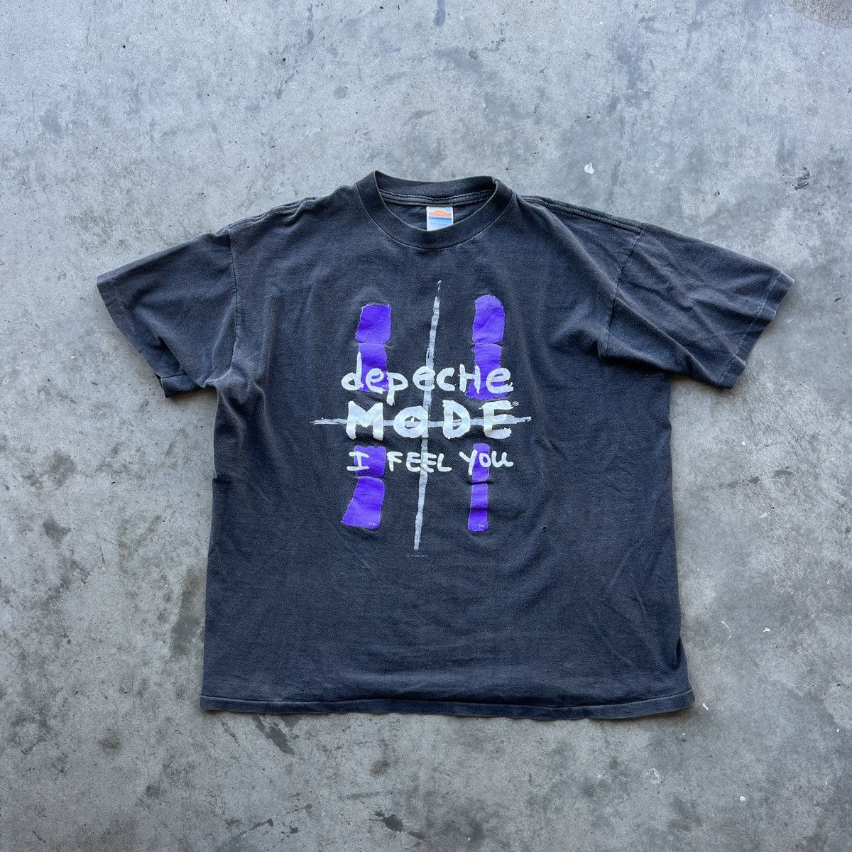 Band Tees 90s Depeche Mode I Feel You Tee Size US L / EU 52-54 / 3 - 1 Thumbnail