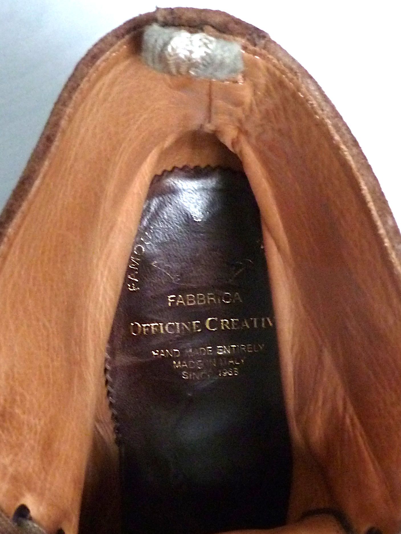 Officine Creative Brown combat boots by Officine Creative in suede or nubuck Size US 7 / EU 40 - 9 Thumbnail