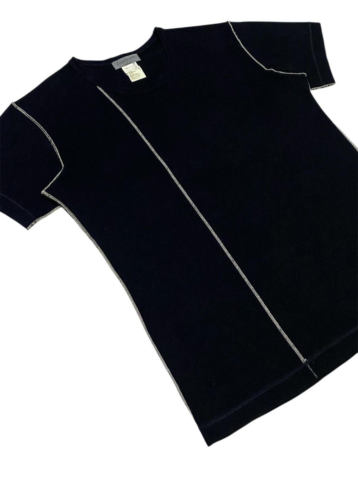 Yohji Yamamoto Yohji Yamamoto Pour Homme Stitch Compact Shirt Size US L / EU 52-54 / 3 - 15 Thumbnail