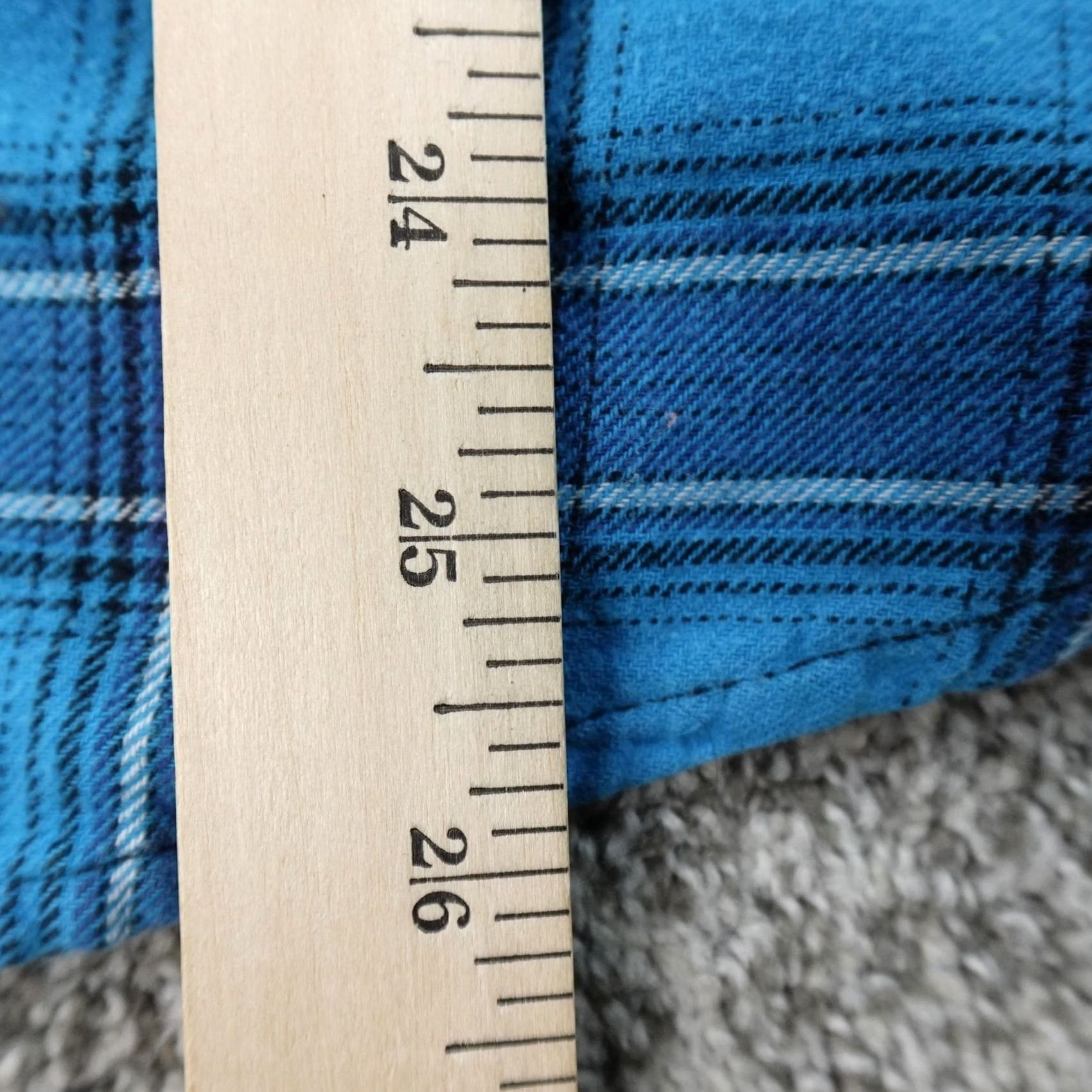 Wrangler Wrangler Shirt Mens L Blue Plaid Flannel Western Pearl Snap Long Sleeve Cowboy Size US L / EU 52-54 / 3 - 7 Thumbnail
