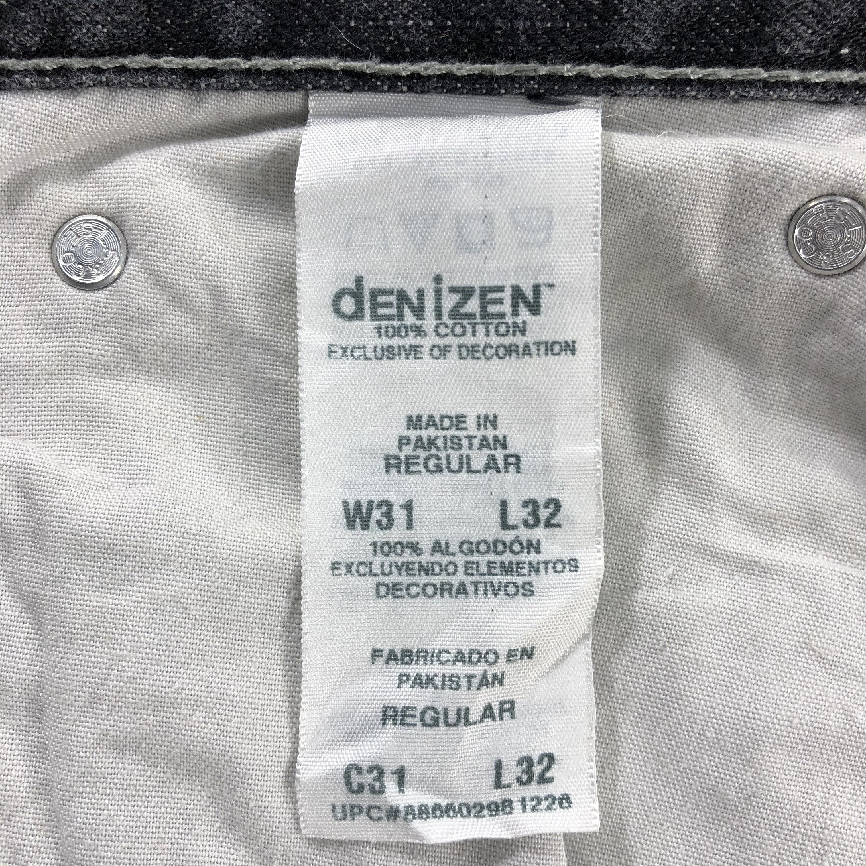 Denizen Vintage Faded Black Levis Denizen Jeans-J2379 Size US 30 / EU 46 - 10 Thumbnail