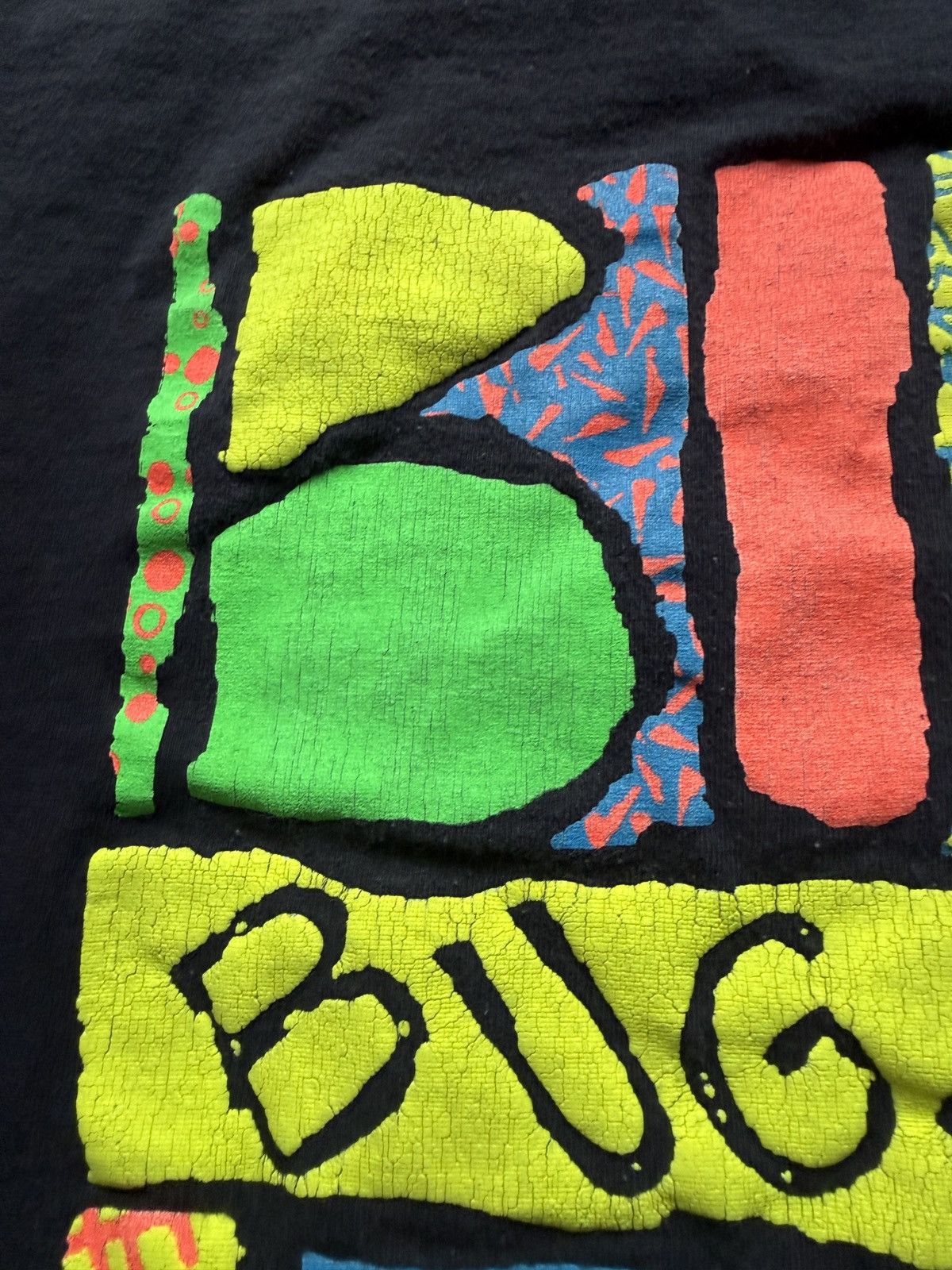 Vintage Vintage 90s Bugle Boy Surfwear Puff Print Graphic Tee Size US S / EU 44-46 / 1 - 7 Thumbnail