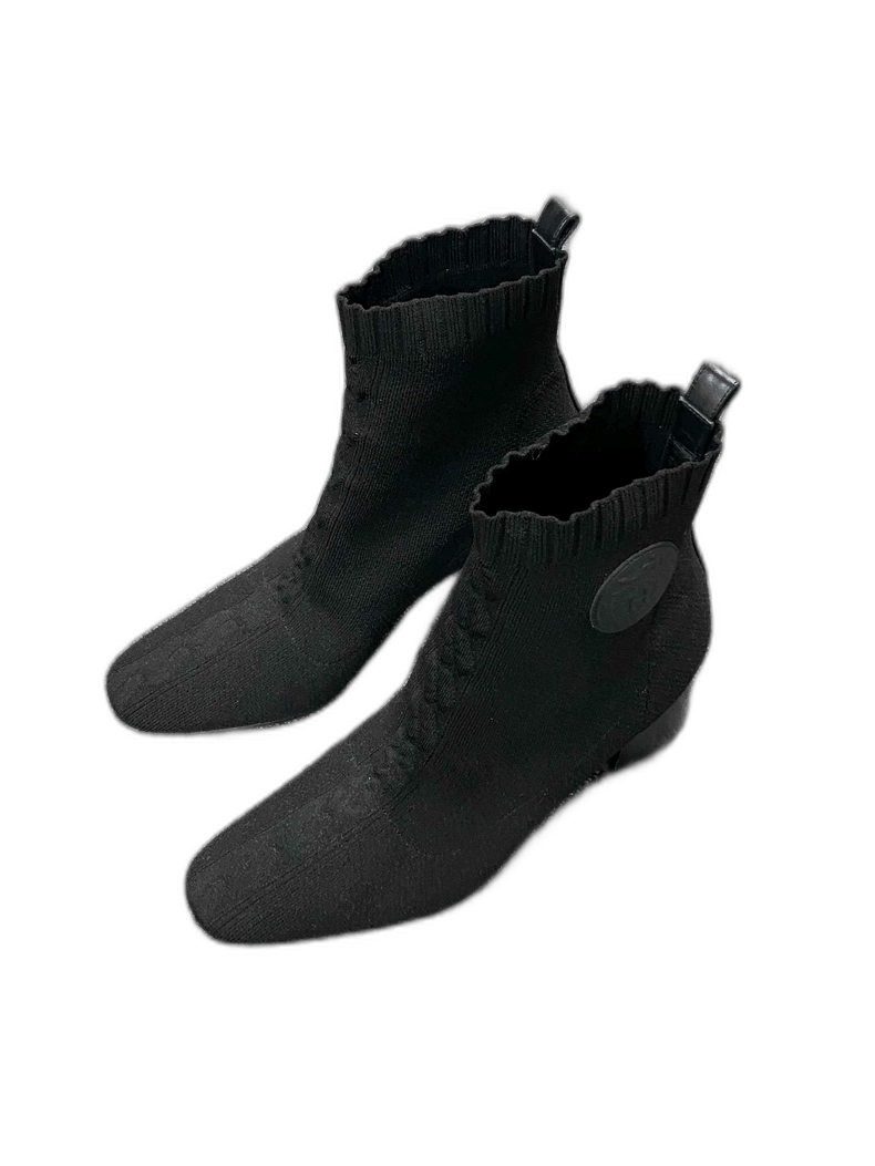 Hermes Comfortable Knit Short Boots by Hermes-2506 Size US 8 / IT 38 - 1 Thumbnail