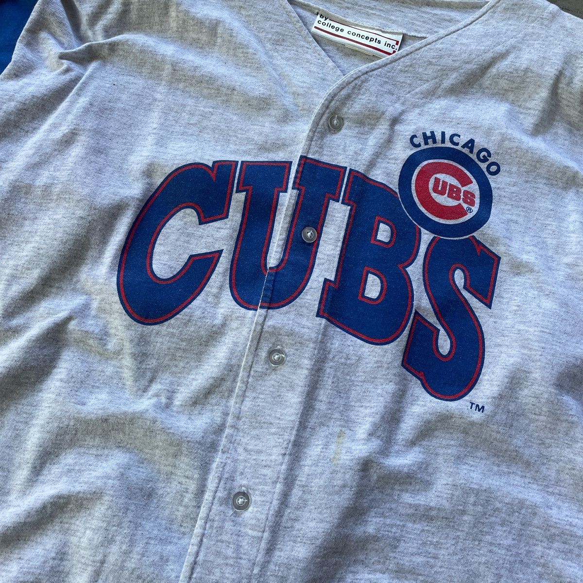 Designer × Vintage 90s Cubs 3/4 Jersey Size US XL / EU 56 / 4 - 3 Thumbnail