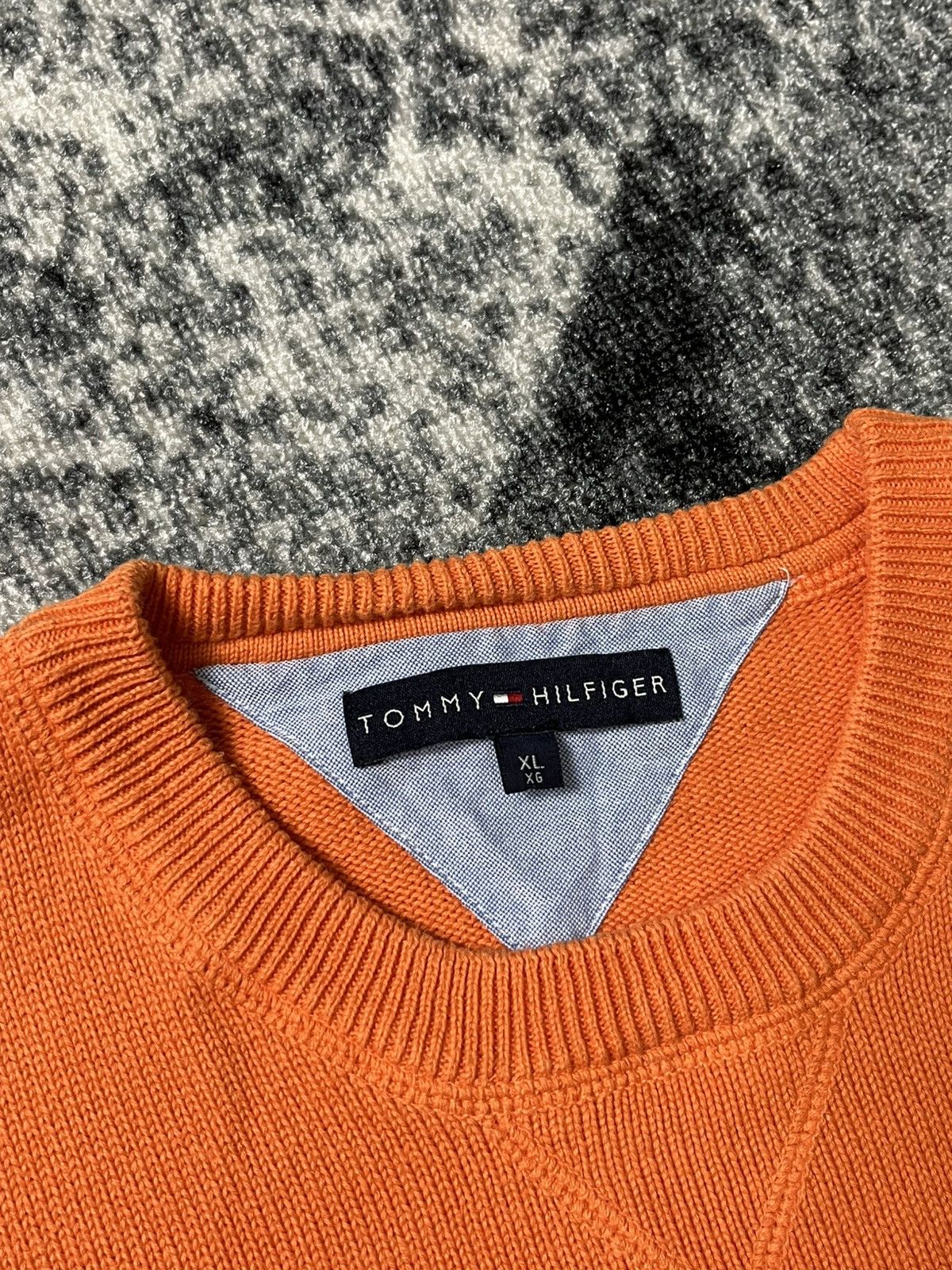 Tommy Hilfiger × Vintage Vintage Tommy Hilfiger Knitted Sweater Classic Size US XL / EU 56 / 4 - 5 Thumbnail