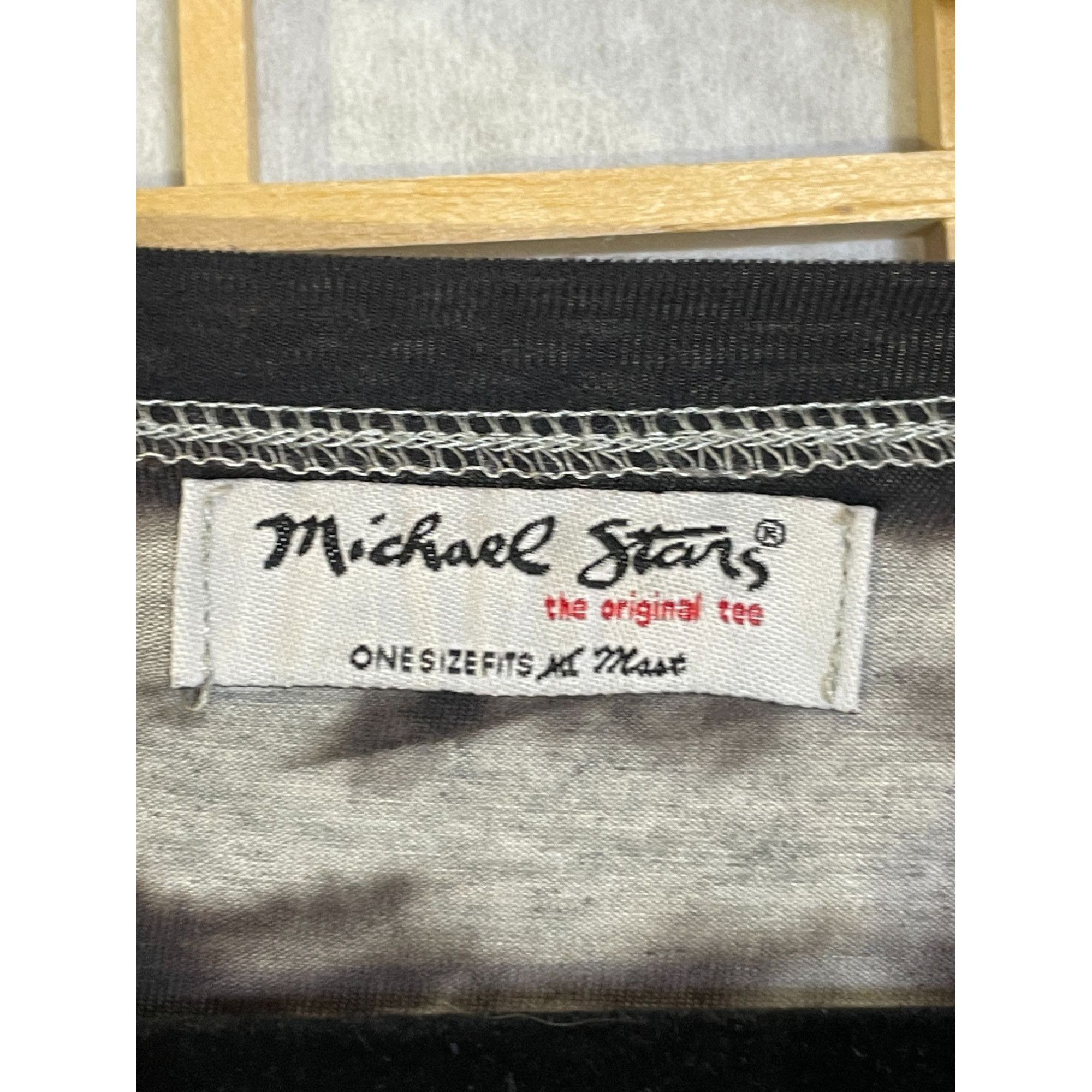 Michael Stars Michael Stars OSFM Tie Dye Hi/Low Top Size ONE SIZE - 3 Thumbnail