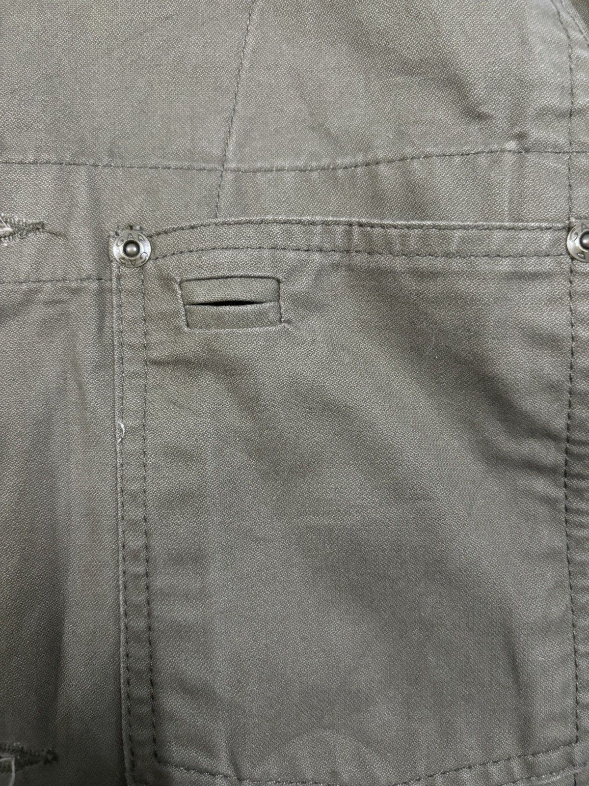 Balenciaga × Gap × Yeezy Vintage Gap Khaki Green Tactical Military Field Jacket Size US M / EU 48-50 / 2 - 9 Thumbnail