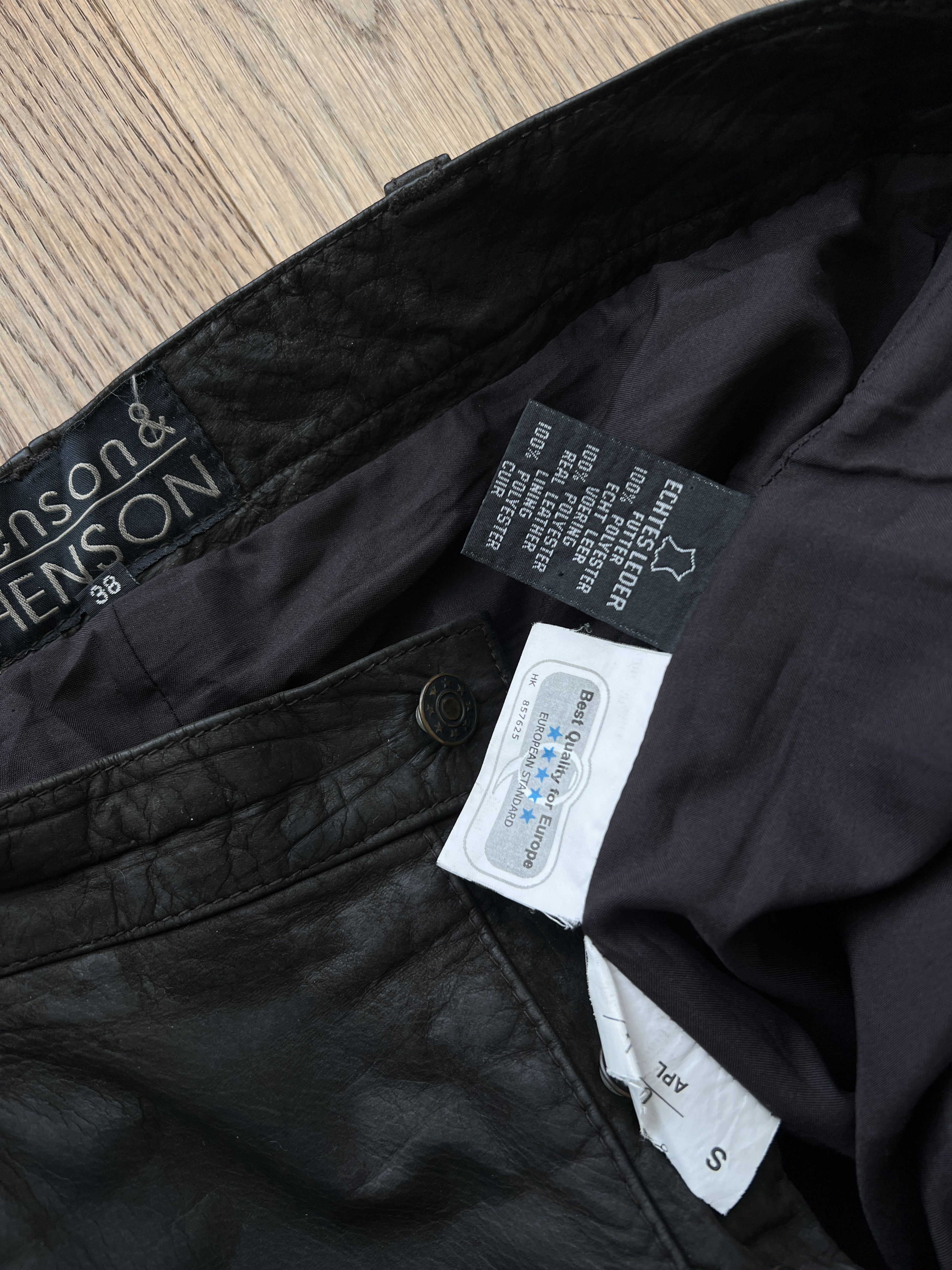 Hysteric Glamour True faded VTG 90s cowboy core leather pants baggy y2k opium Size US 36 / EU 52 - 12 Thumbnail