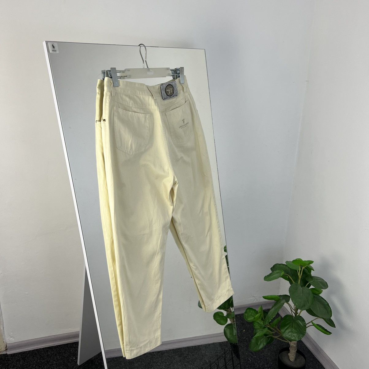 Trussardi Vintage Y2K Trussardi Jeans Mini Logo Baggy Pants Size US 32 / EU 48 - 1 Thumbnail