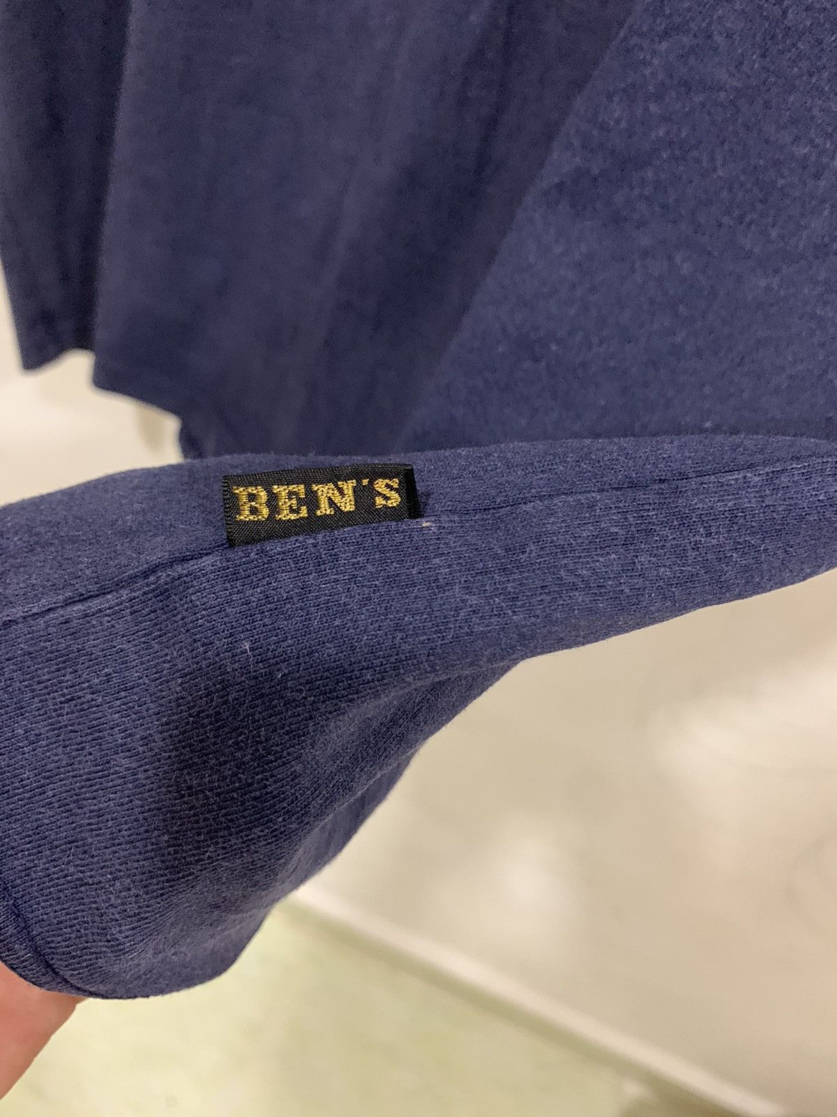 Ben Davis BEN DAVIS CREWNECK BLUE TSHIRT // BIG LOGO BEN DAVIS// Size US M / EU 48-50 / 2 - 9 Thumbnail