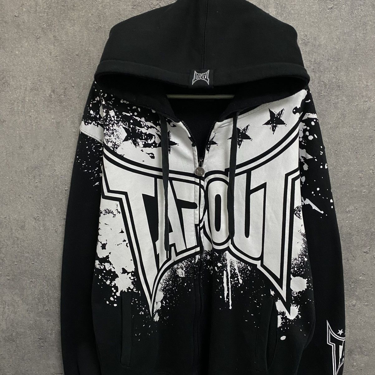 Tapout Tapout Zip Up Hoodie Vintage Big Logo Y2K style Size US L / EU 52-54 / 3 - 4 Thumbnail