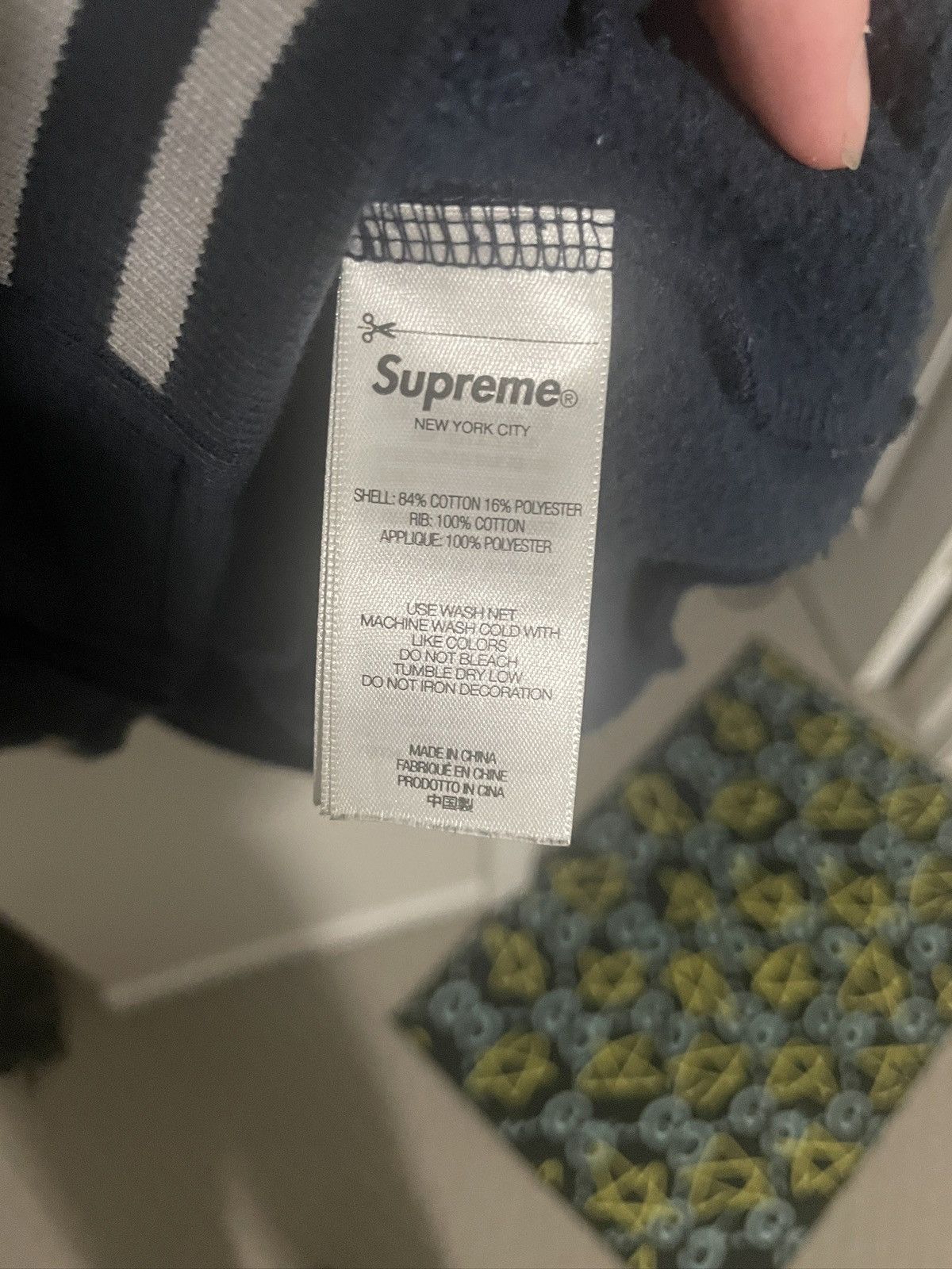 Supreme Supreme playoff patchwork hoodie Size US M / EU 48-50 / 2 - 8 Thumbnail