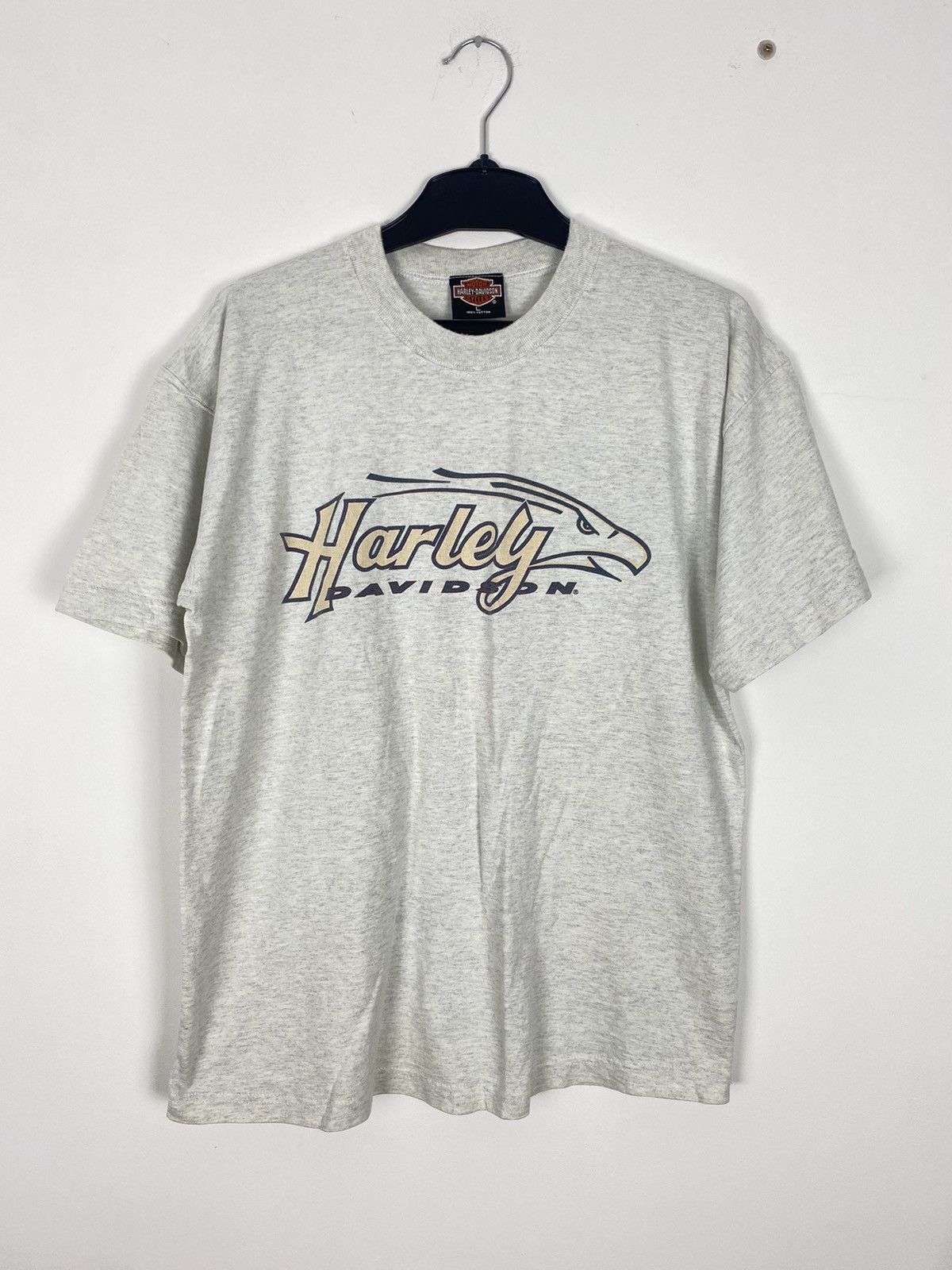 Harley Davidson × Vintage Harley-Davidson Vintage Tee MOTEX L Eagle England y2k Size US L / EU 52-54 / 3 - 1 Thumbnail
