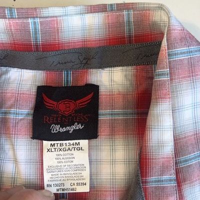 Wrangler Wrangler Trevor Brazile Relentless Long Sleeve PEARL SNAP Sh Size US XL / EU 56 / 4 - 5 Thumbnail