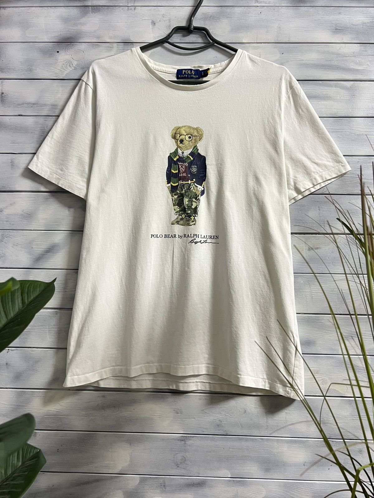 Polo Ralph Lauren Rare T-Shirt Polo Bear by Ralph Lauren Luxury Size US L / EU 52-54 / 3 - 1 Thumbnail