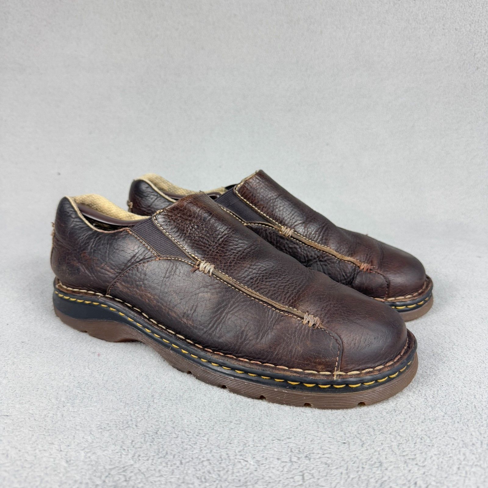 Dr. Martens Dr. Martens Mens 11 Slip On Loafers Brown Leather Shoes Size US 11 / EU 44 - 2 Thumbnail