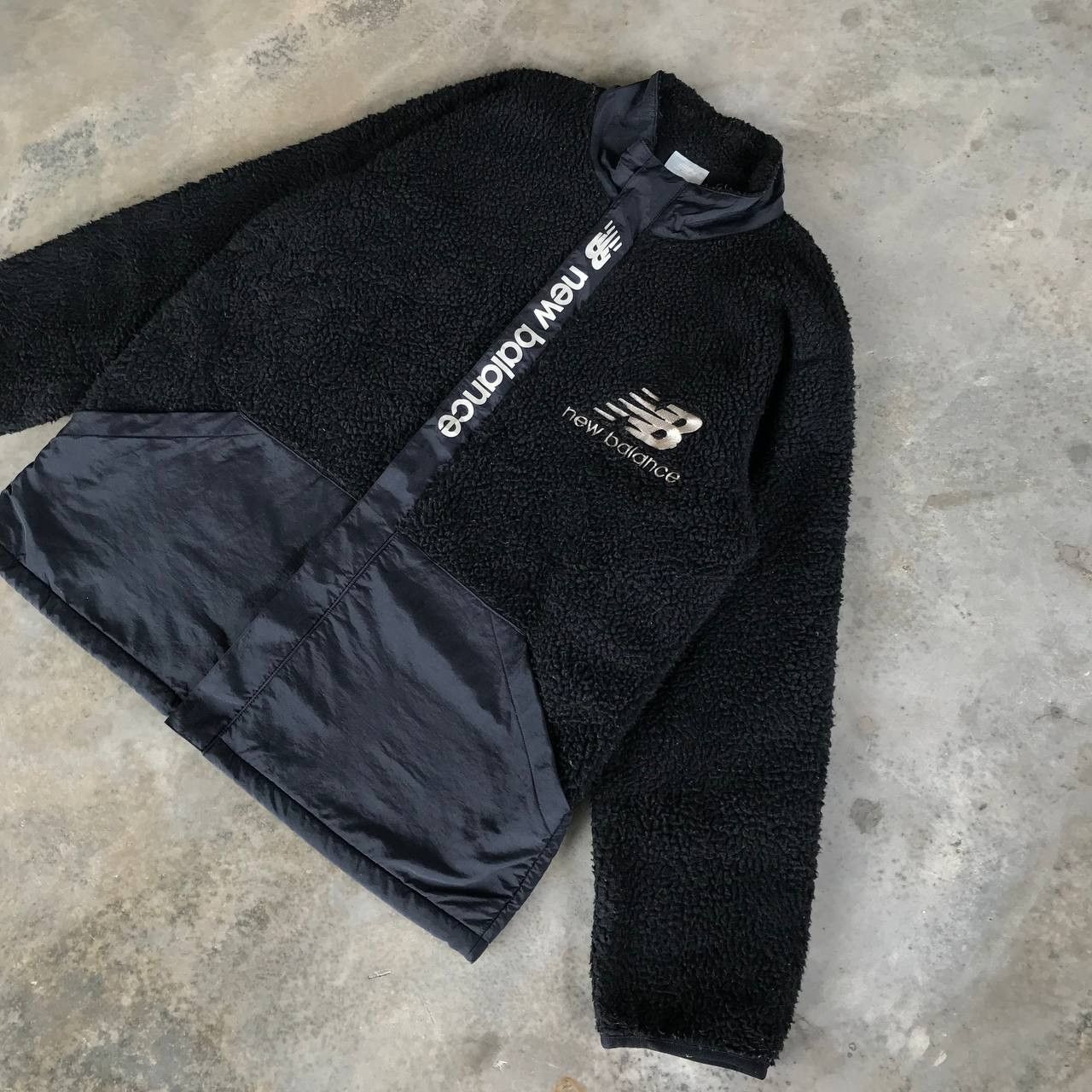 New Balance × Vintage VINTAGE NEW BALANCE FLEECE X PILE JACKET XL EMBROIDERED LOGO Size US XL / EU 56 / 4 - 3 Thumbnail